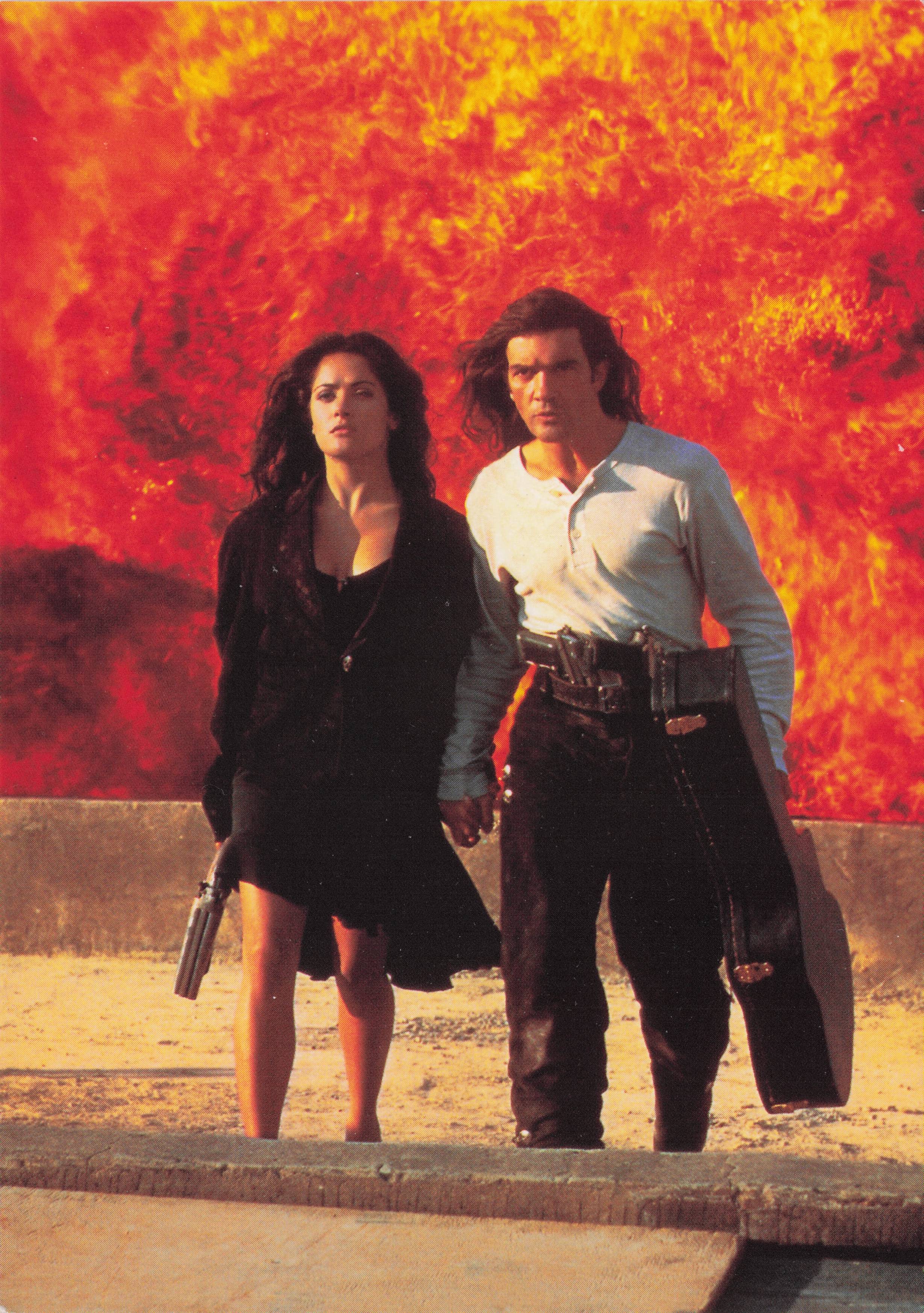 Desperado Antonio Banderas Film Advertising Launch Postcard