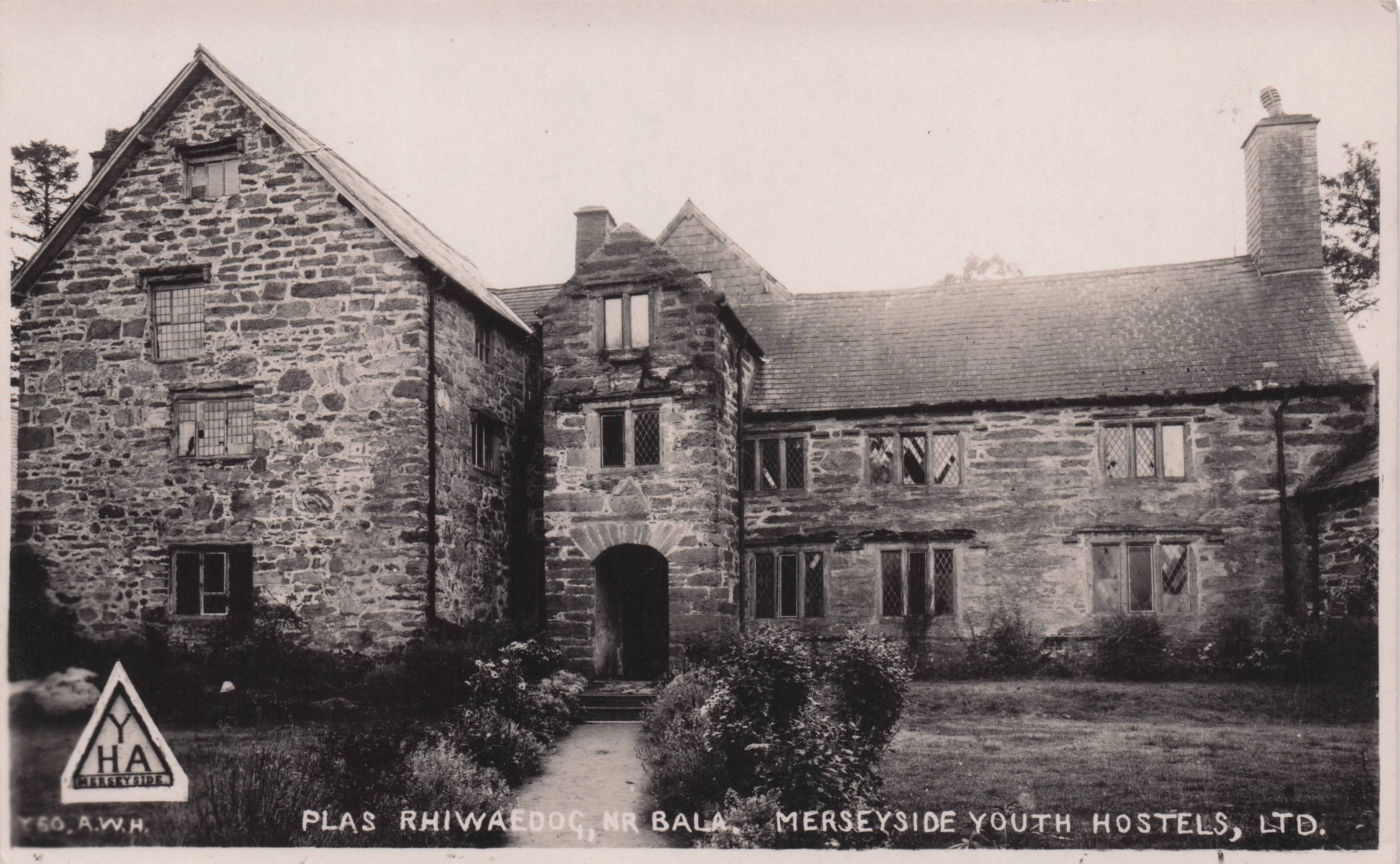 Rhiwaedog Merseyside Youth Hostel PB Real Photo Postcard