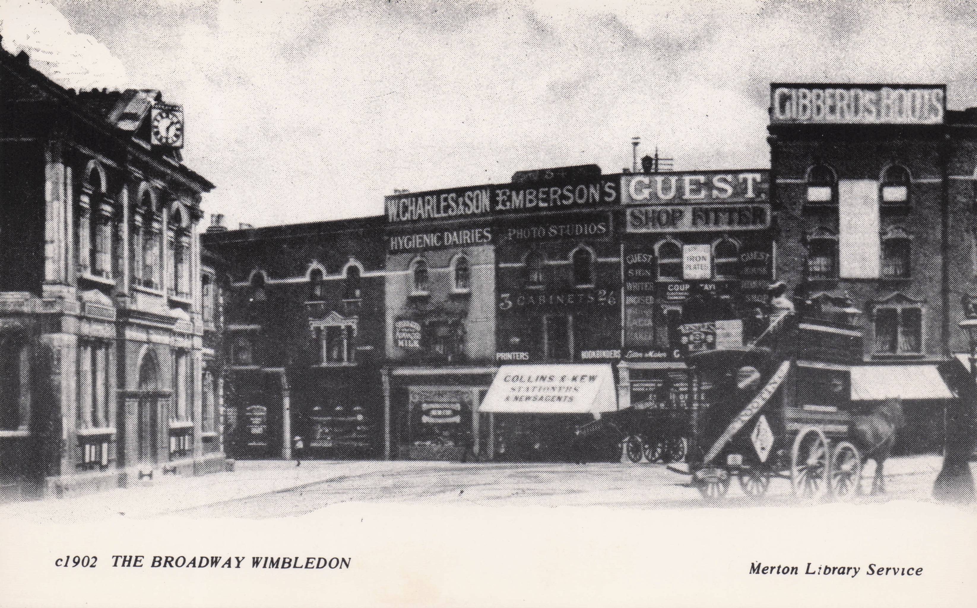 Wimbledon Broadway Diary Boot Shoes Shop London Photo Postcard