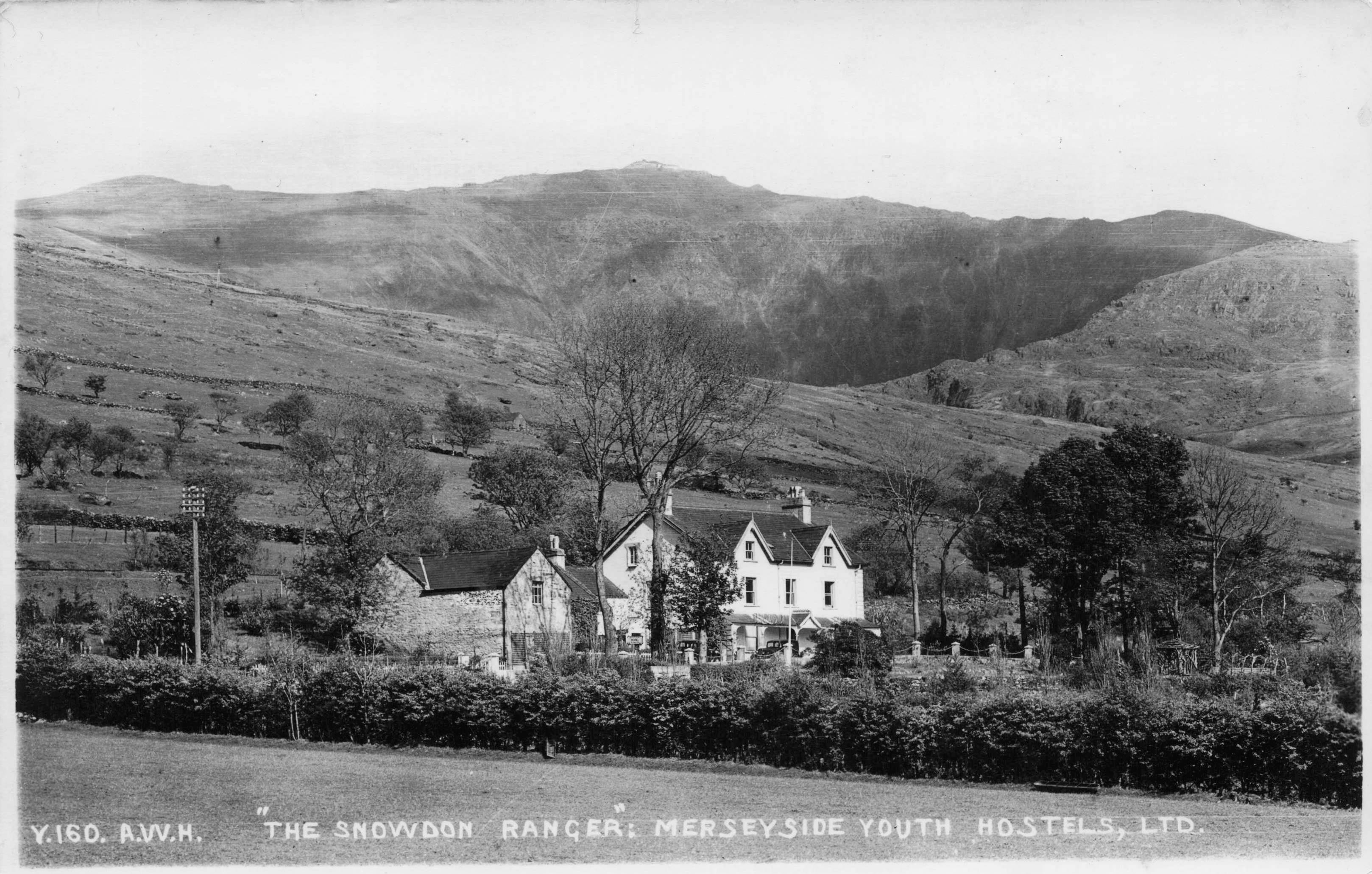 The Snowdon Major Merseyside Youth Hostel Old Photo Postcard