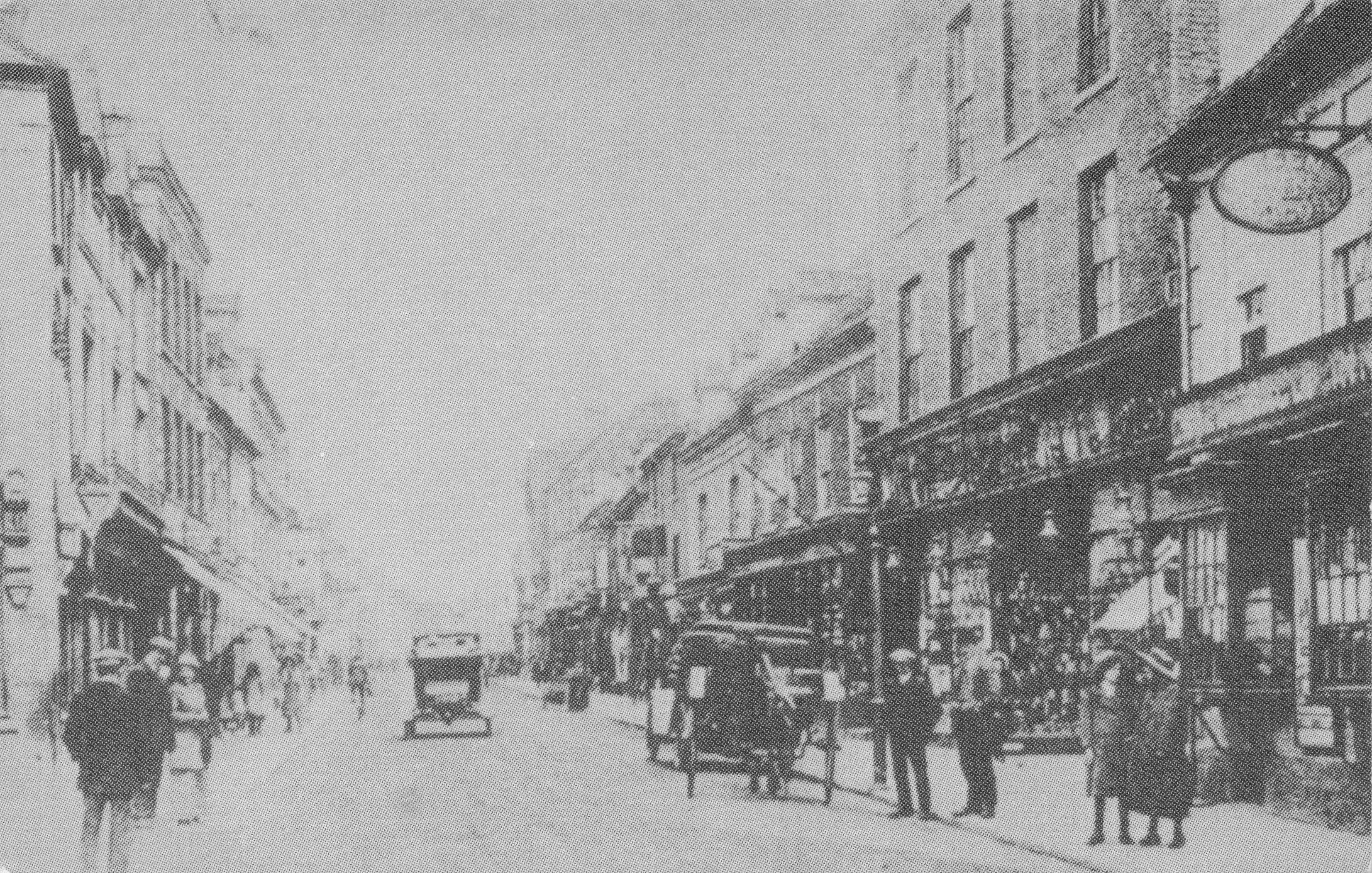 Bromsgrove High Street Green Dragon Pub West Midlands Postcard