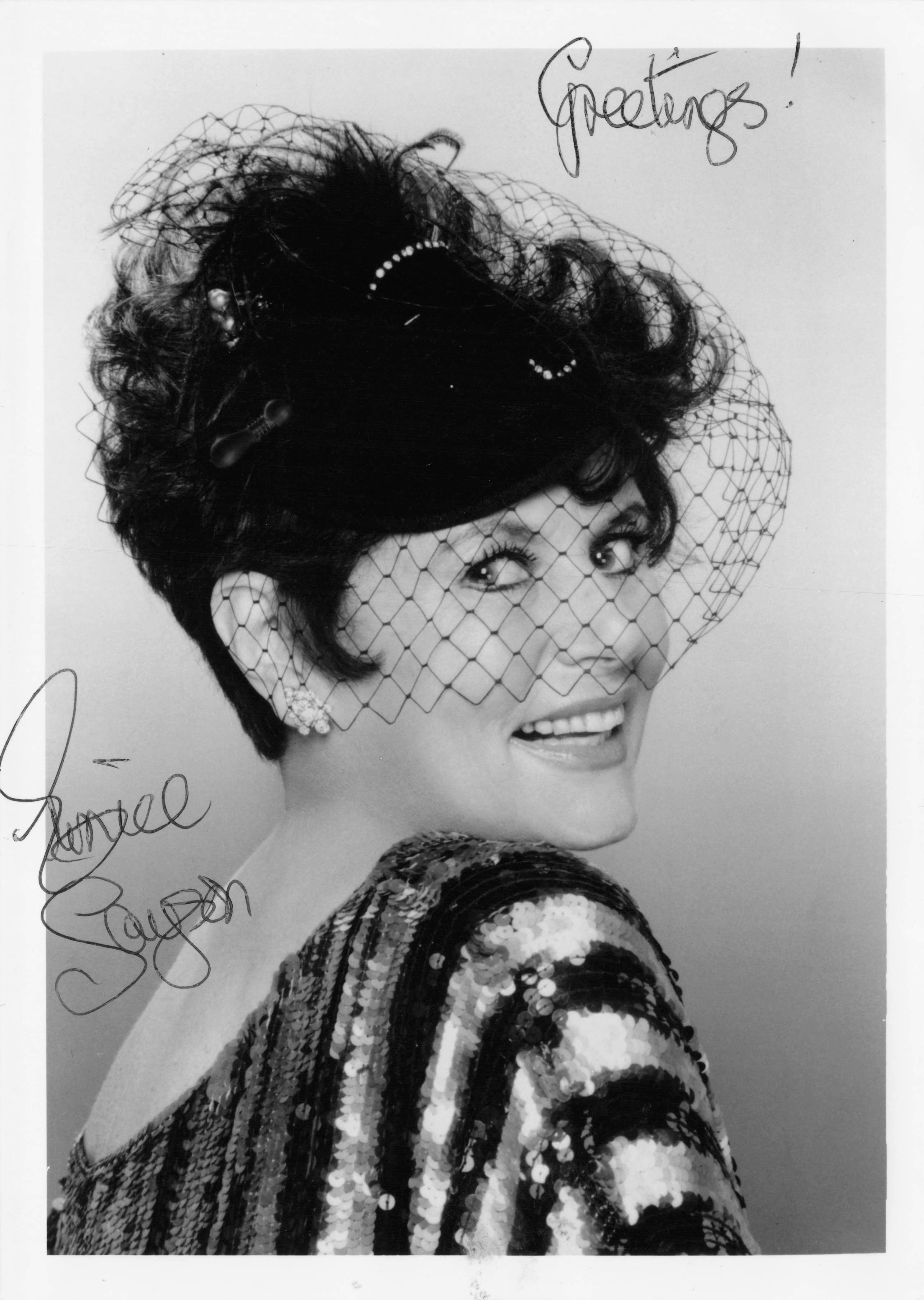 Eunice Gayson Dr No First James Bond Film Girl Large Hand Signed Photo