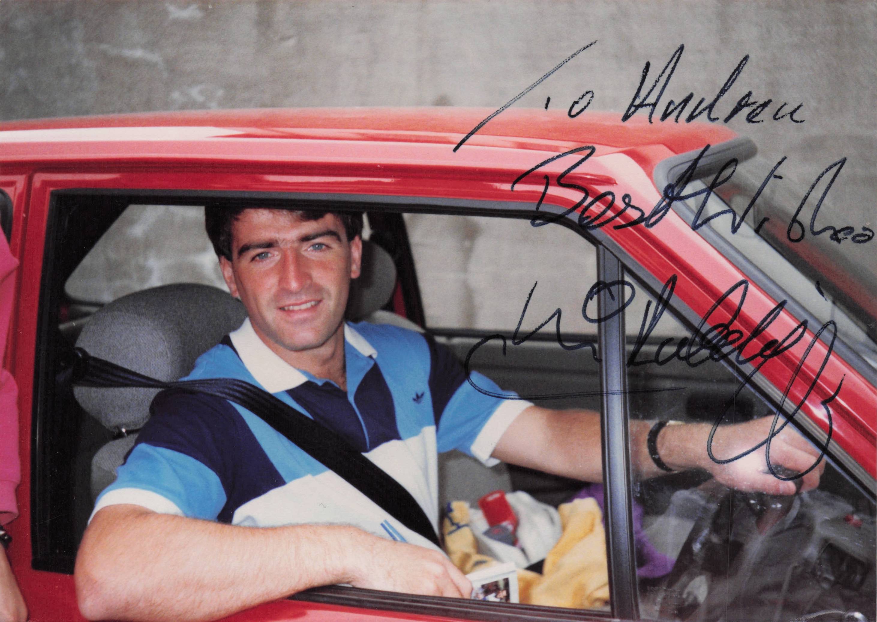 Kevin Ratcliffe Everton Football Club FA Cup Winner Hand Signed Photo