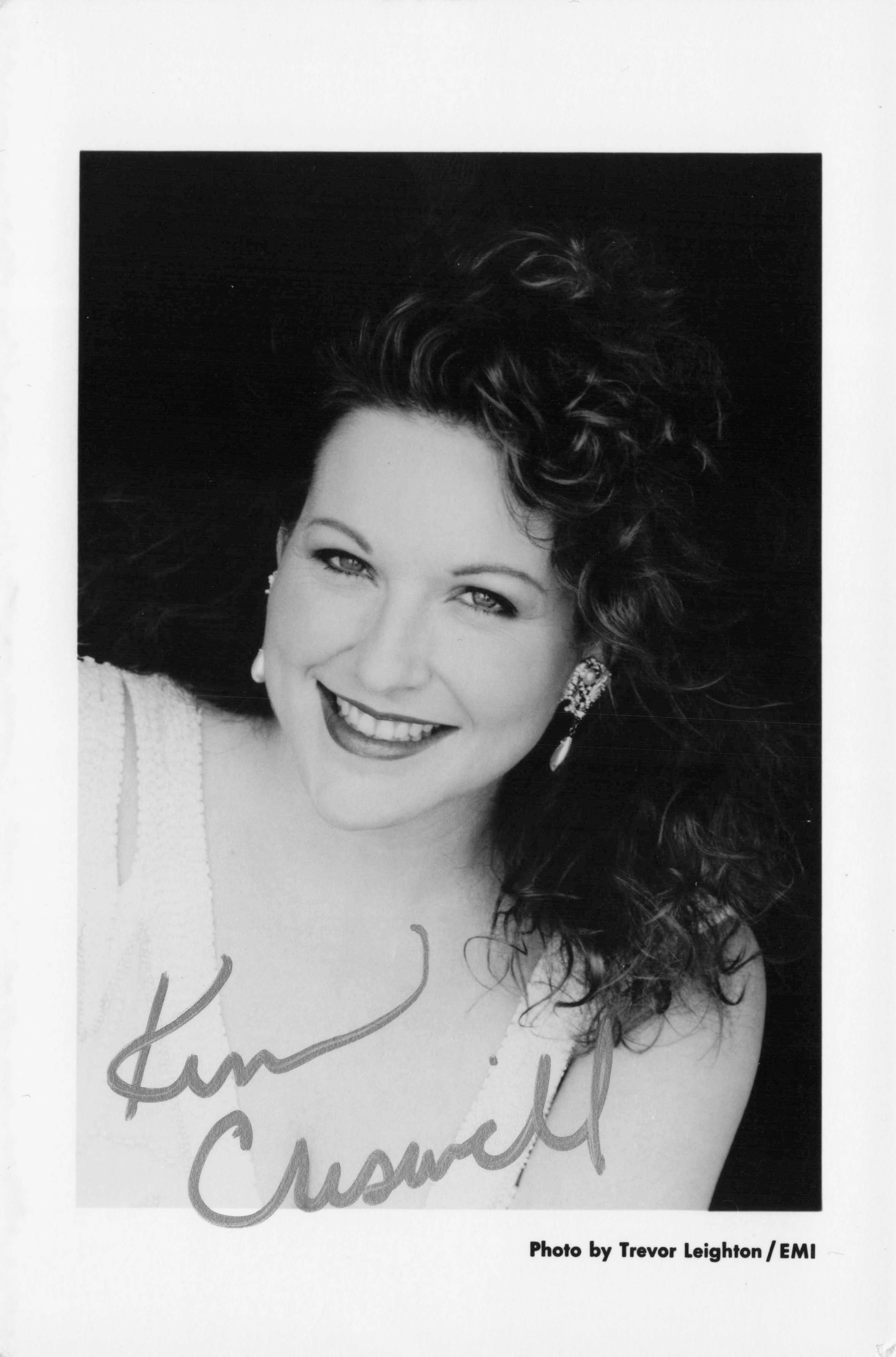 Kim Criswell Three Muskateers BBC Proms Annie Get Your Gun Hand Signed Photo