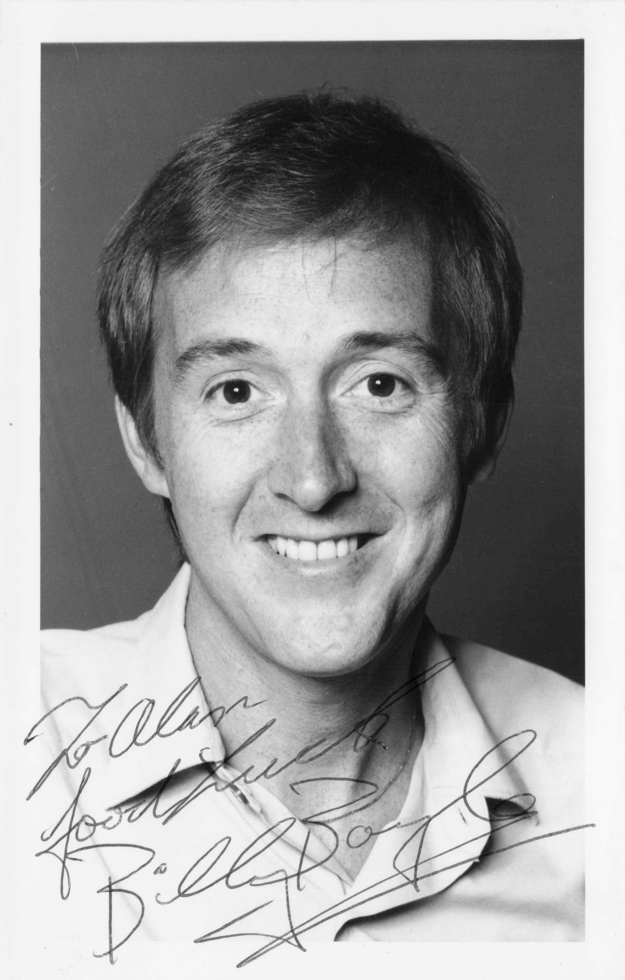 Billy Boyle Irish Actor Basil Brush Dirty Dancing Vintage Hand Signed Photo
