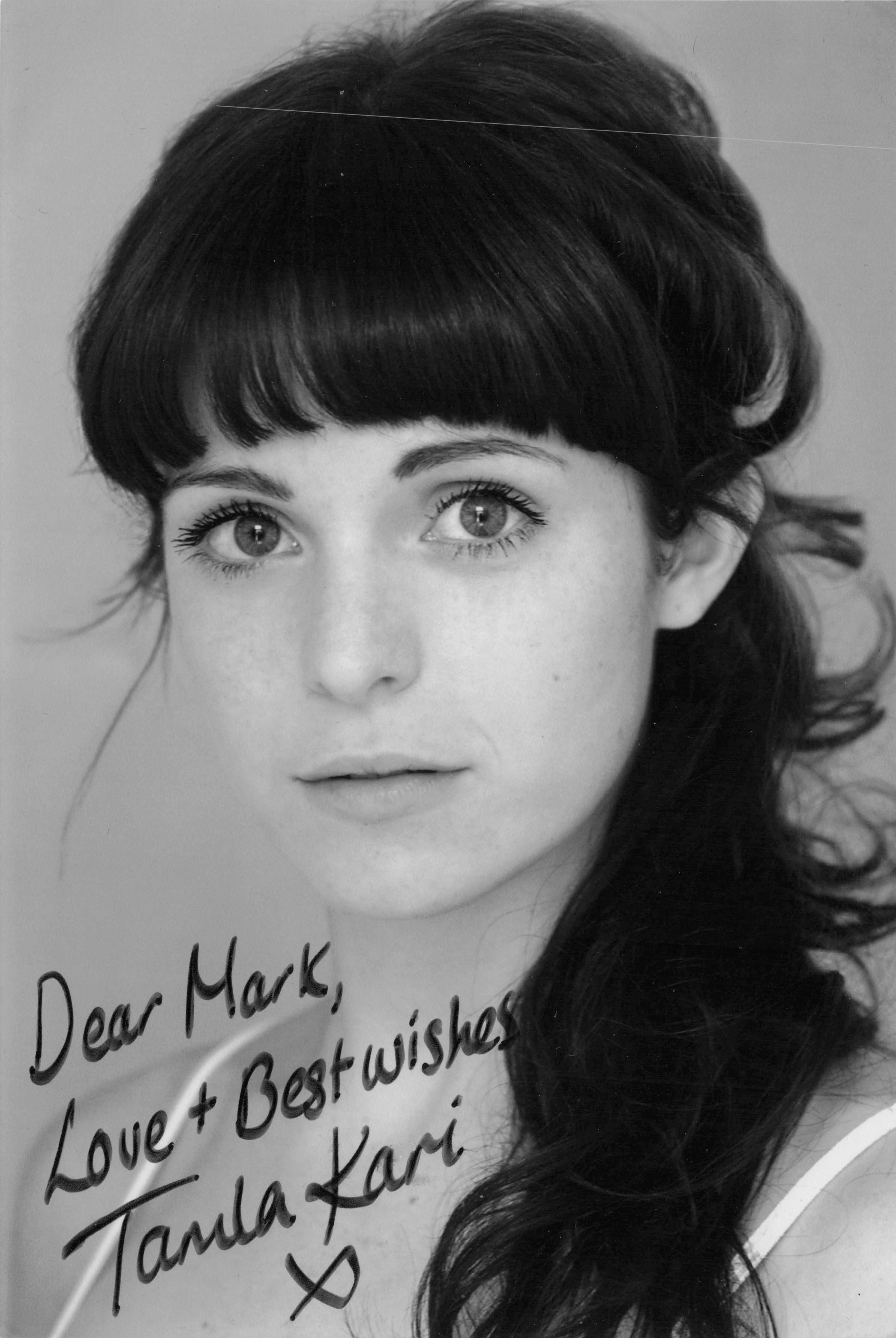 Tamla Kari The Imbetweeners Muskateers Vintage Hand Signed Photo