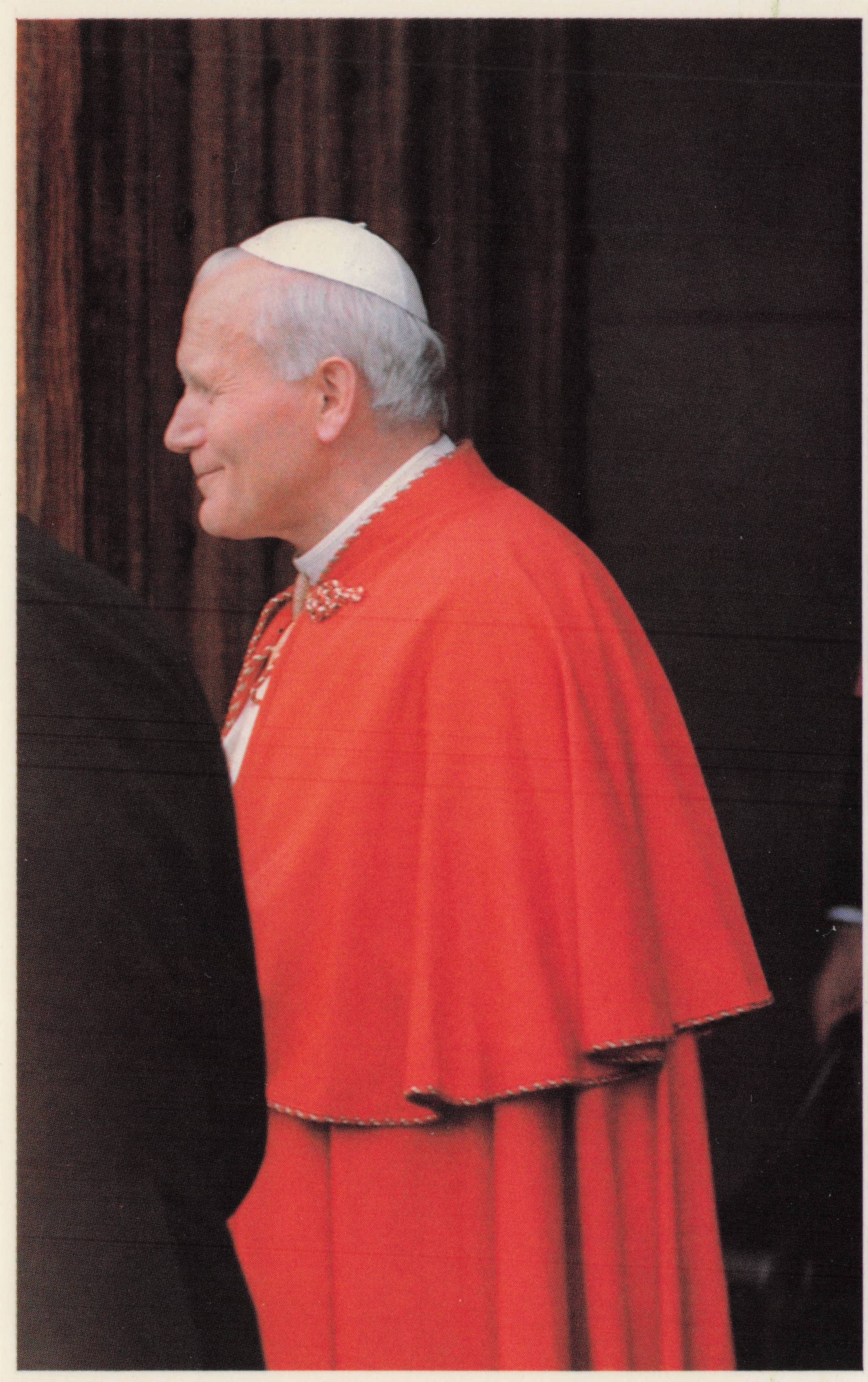 St Georges Cathedral Southwark London Pope John Paul II 1982 UK Visit Postcard