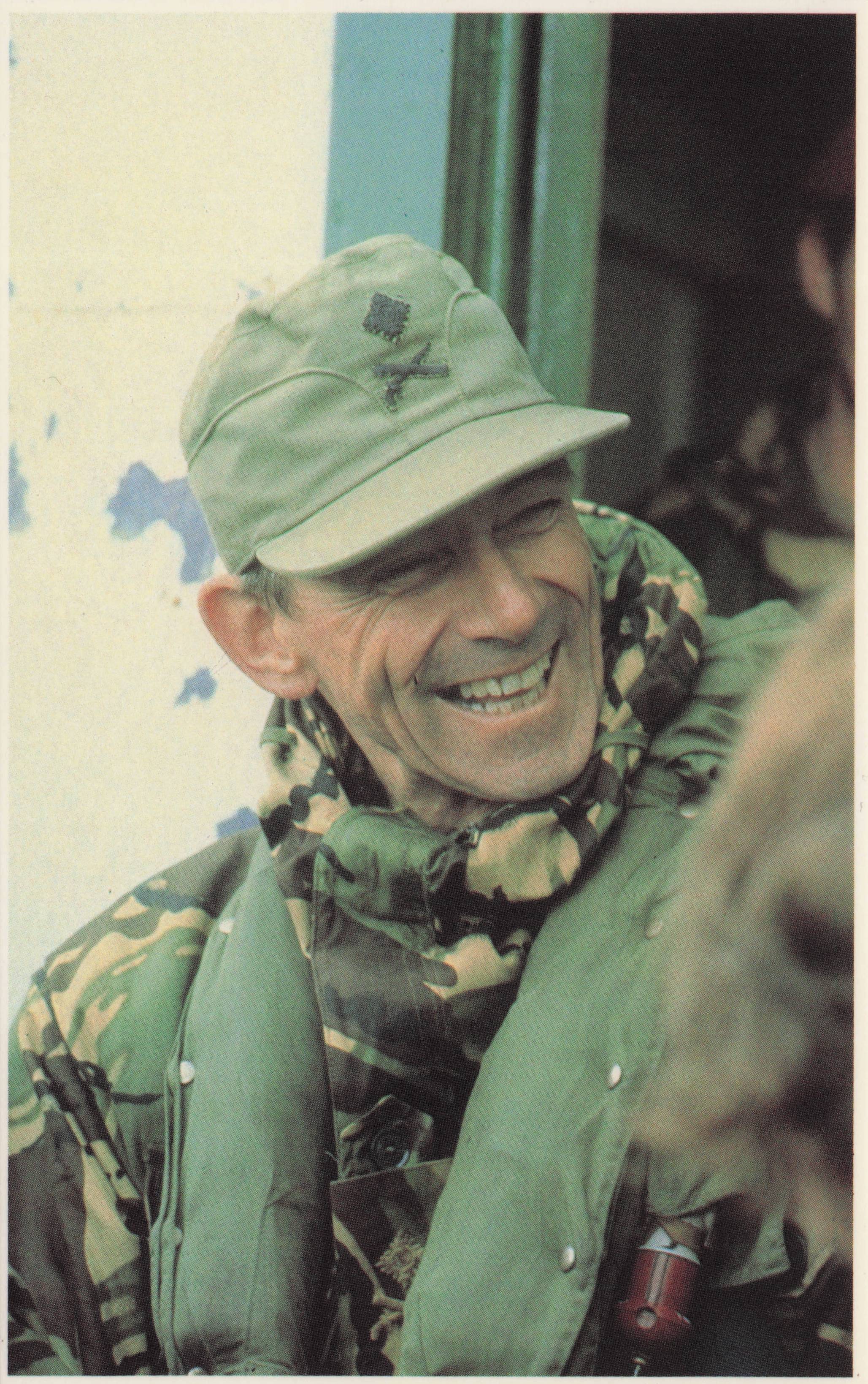 Falklands War Major General Moore British Land Forces Commander Military Postcard