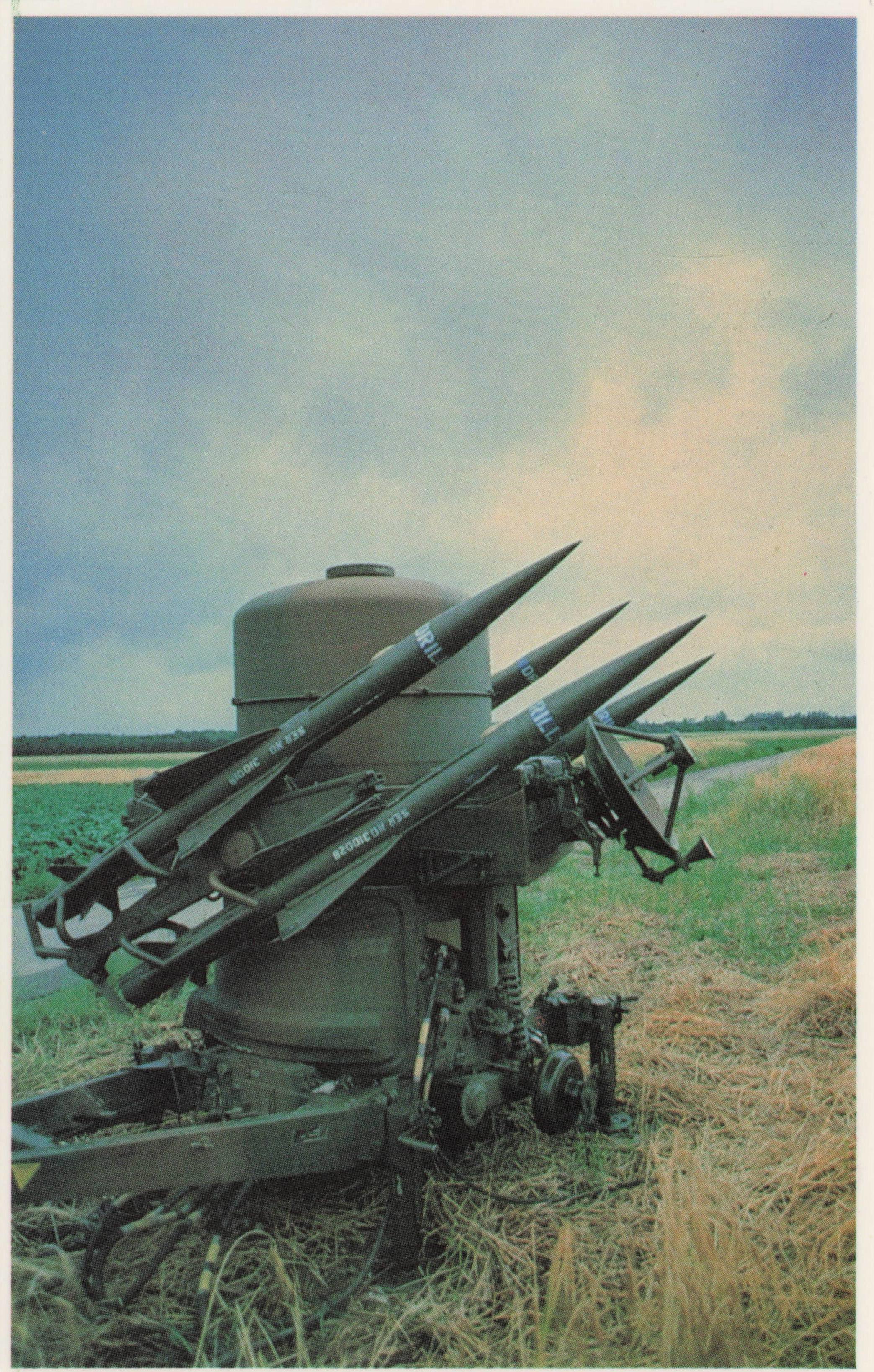 Falklands War Deadly Rapier Surface to Air Missile System Navy Military Postcard