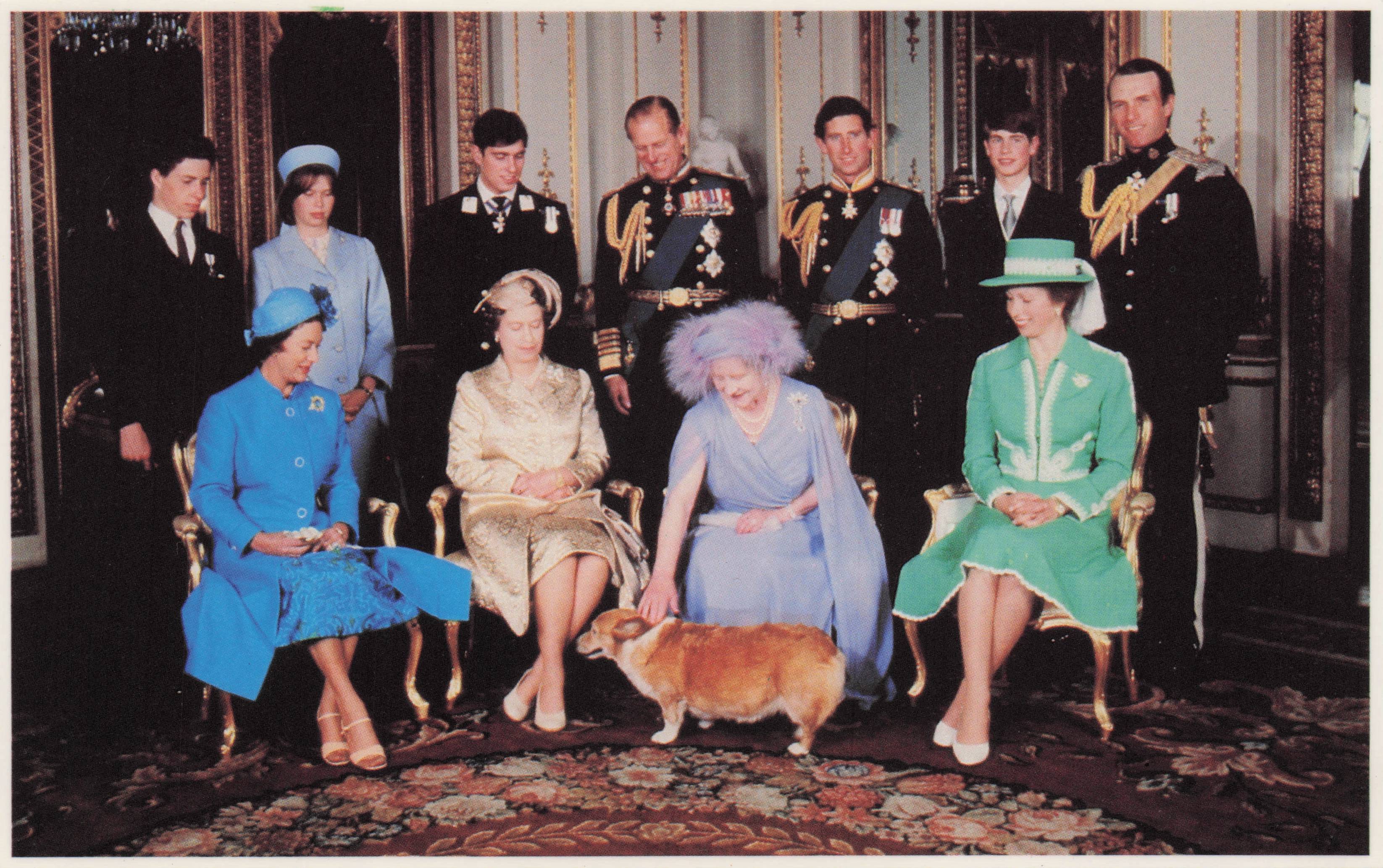 Queen Mother 80th Birthday Celebration August 1980 Elizabeth II Rare Postcard
