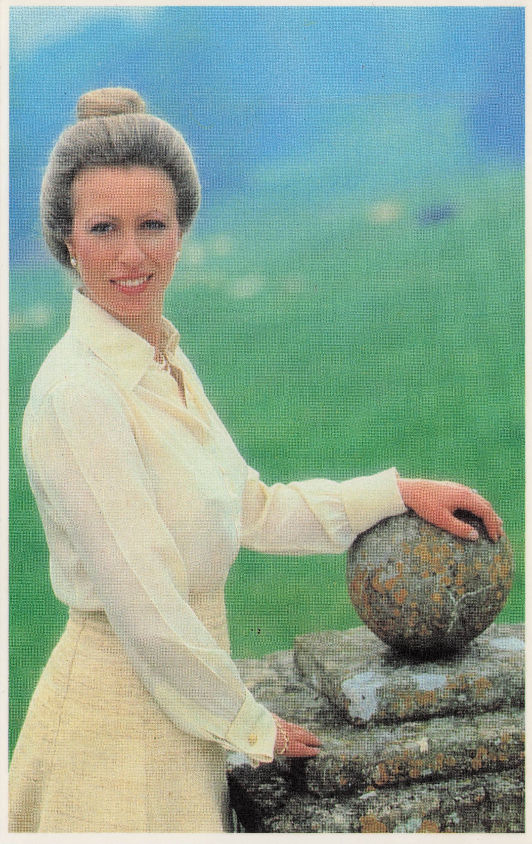Princess Anne 30th Birthday Milestone Celebration Royal Photo Postcard