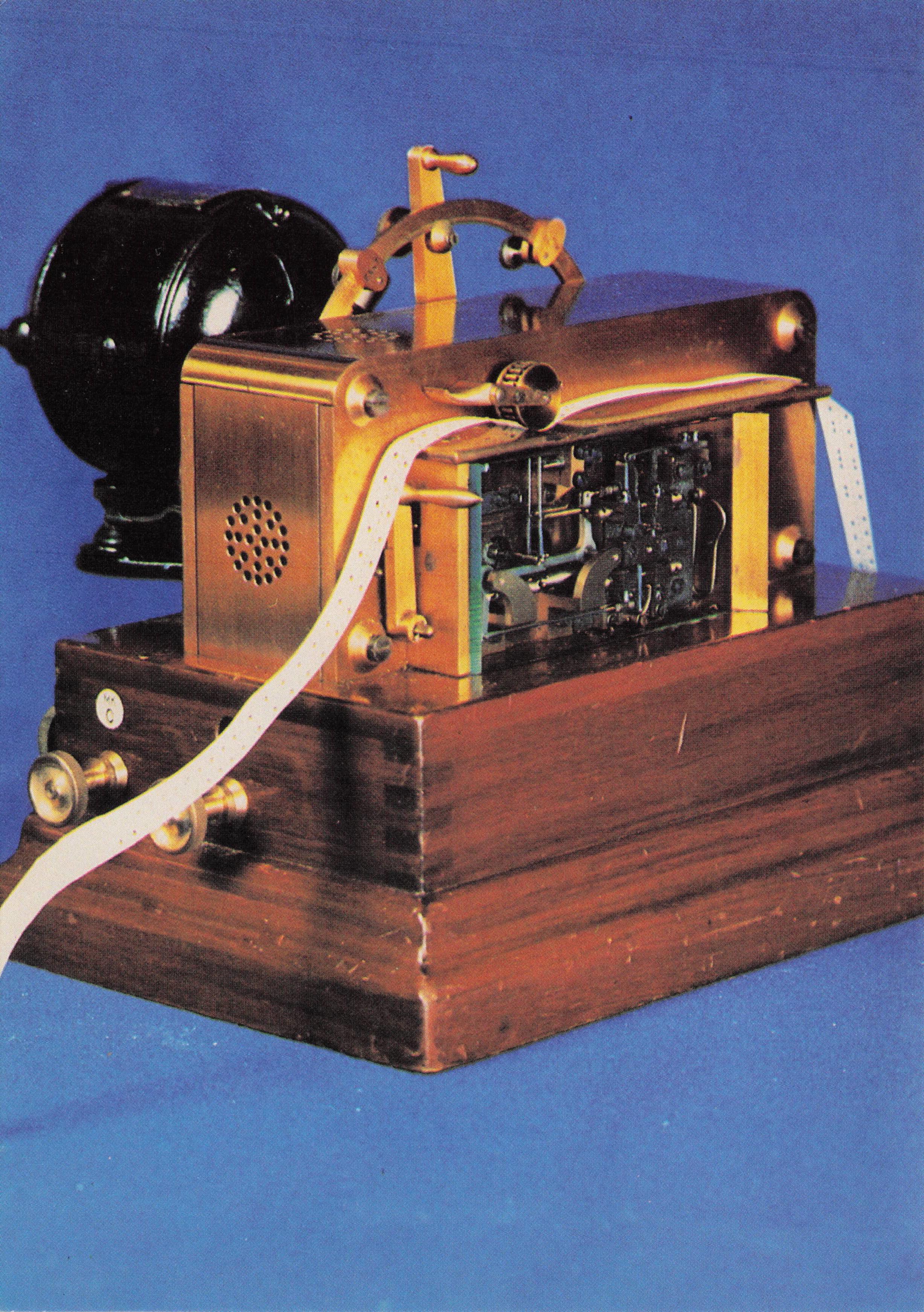 Wheatstone Antique Morse 1900 Telegraph Transmitter Postcard