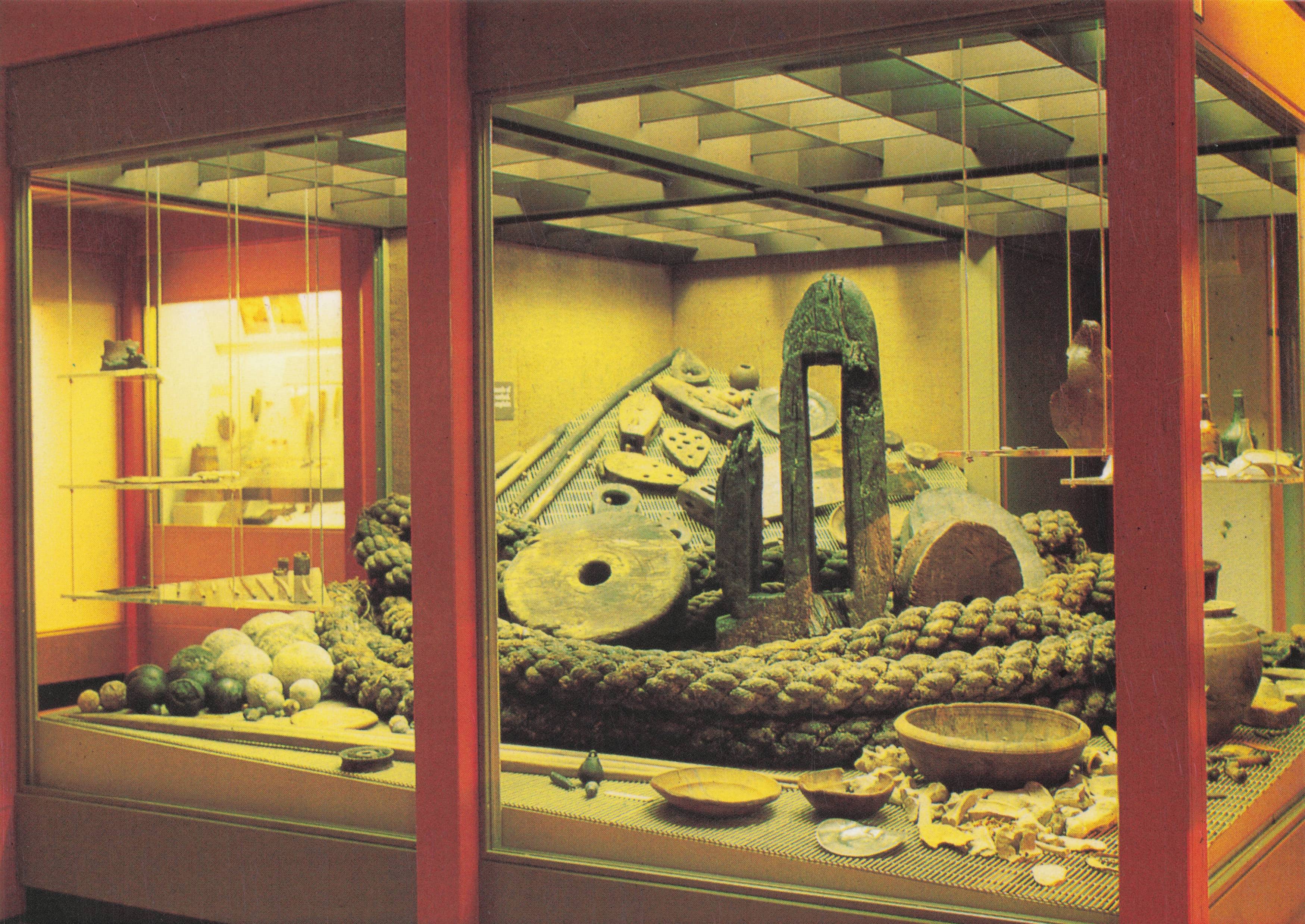 Mary Rose Ship Artefacts Museum Collection Exhibition Postcard
