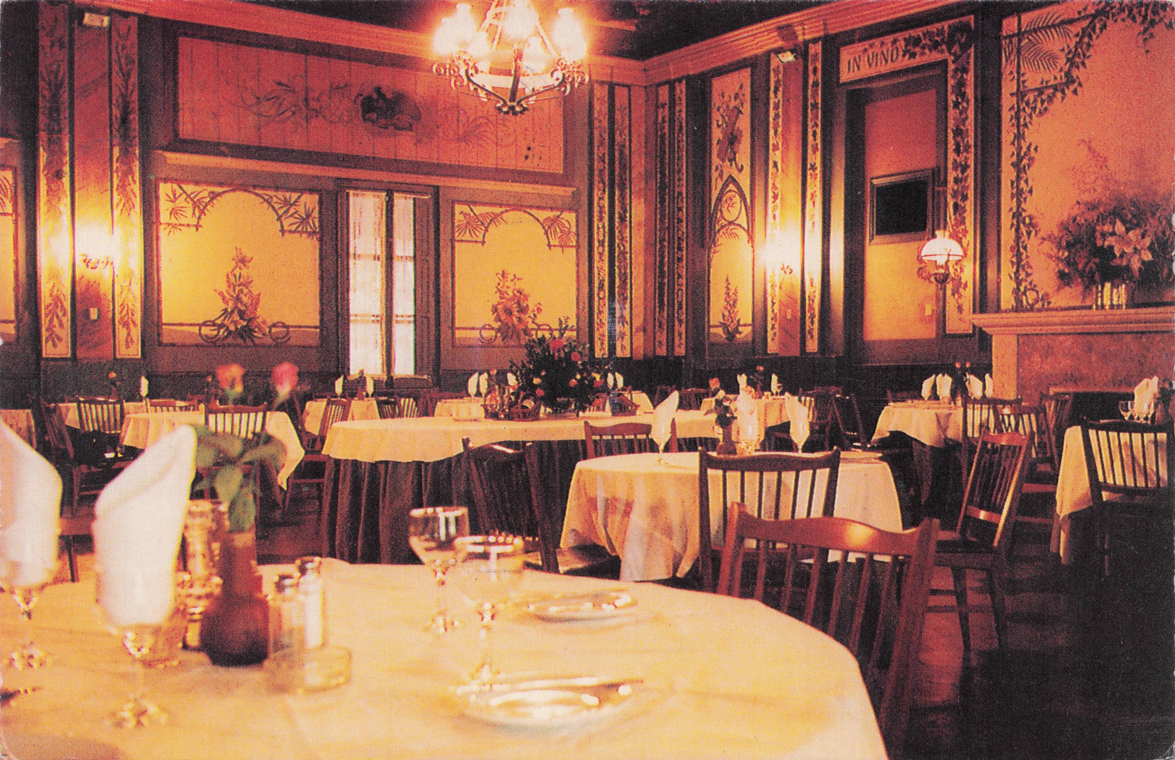 Amazing Restaurant Interior Gran Hotel Paraguay Rare Vintage Postcard