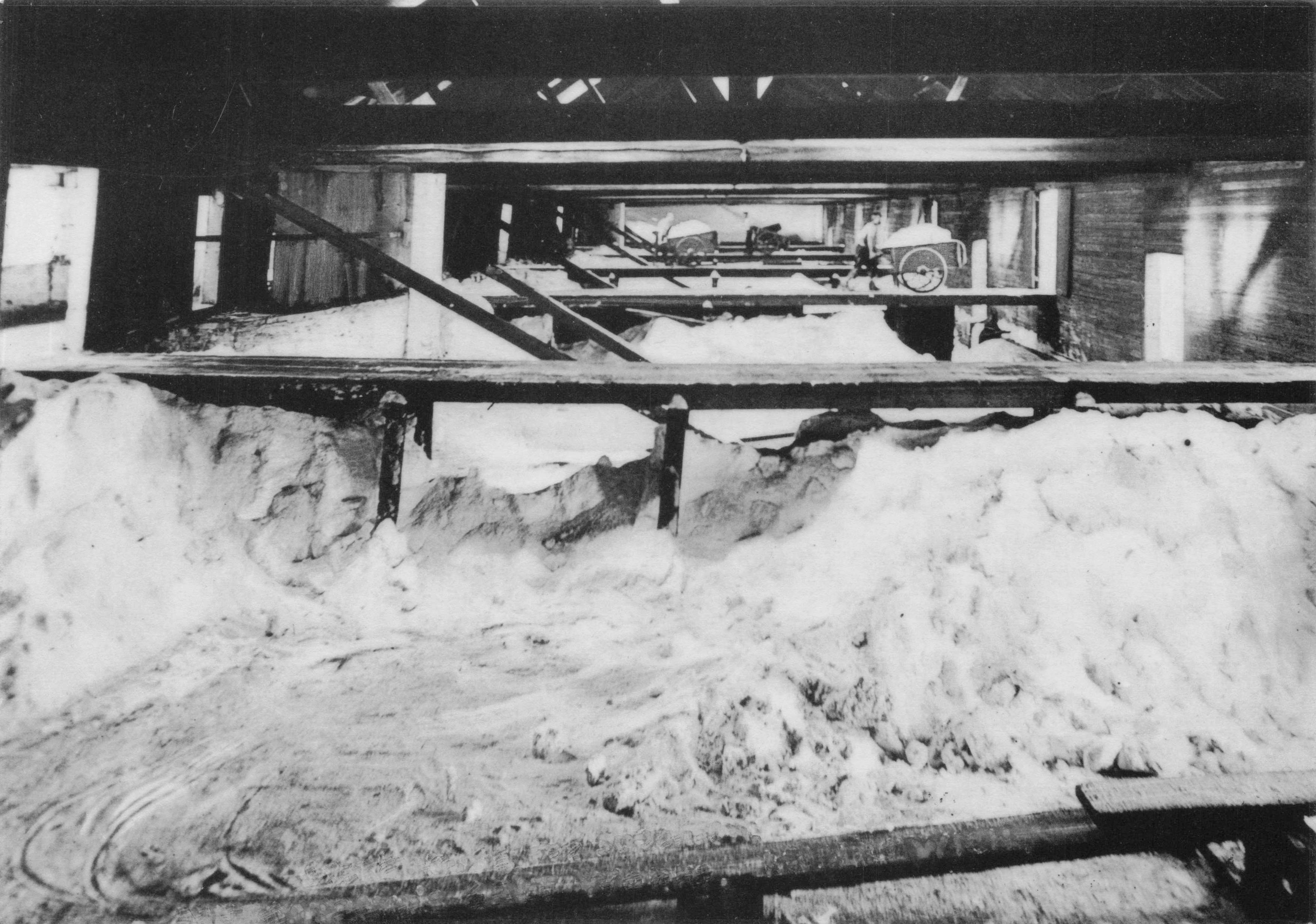 Murgatroyd Salt Works Old Warehouse Northwich Museum Postcard