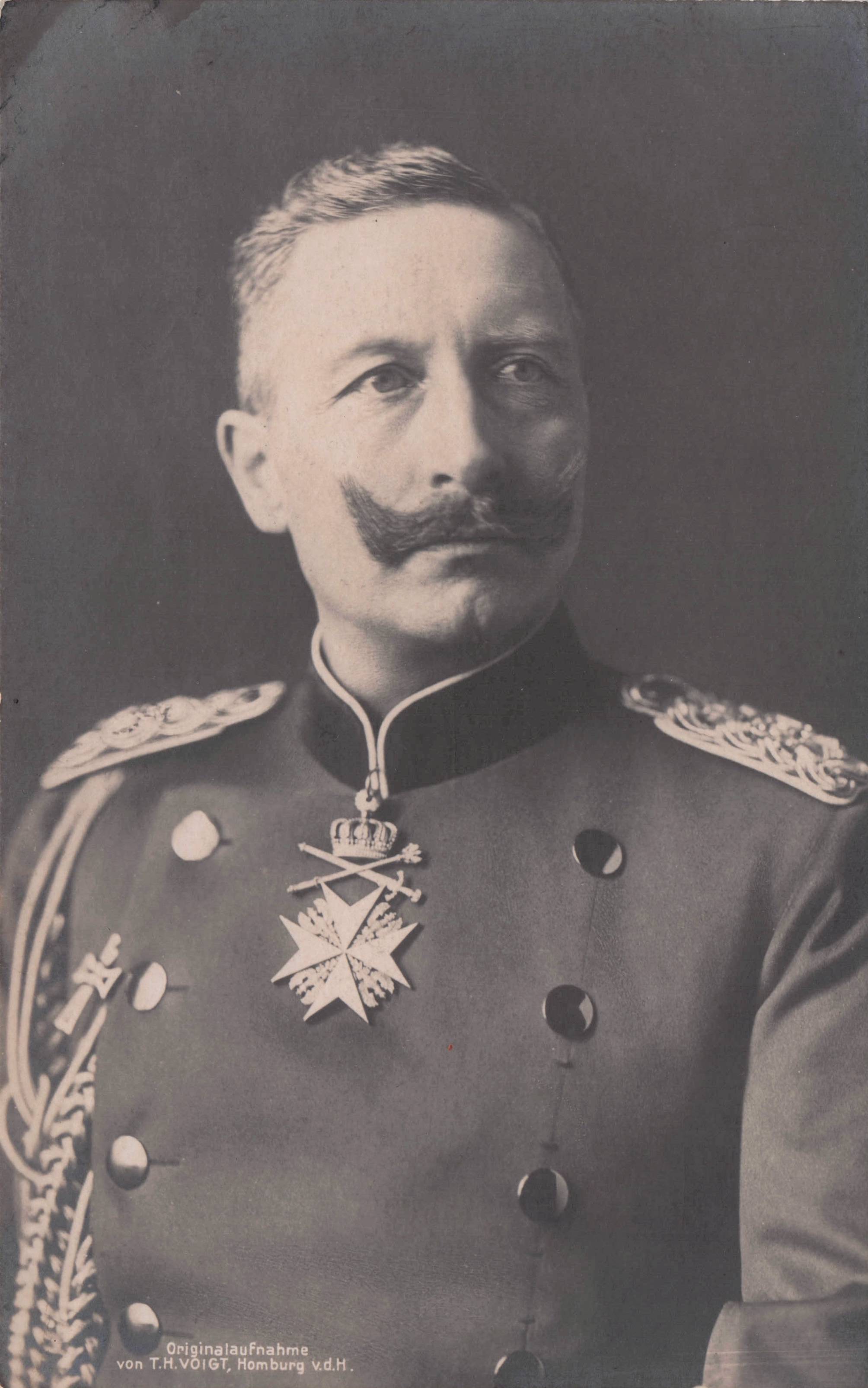 Kaiser Wilhelm II Antique German Emperor Postcard