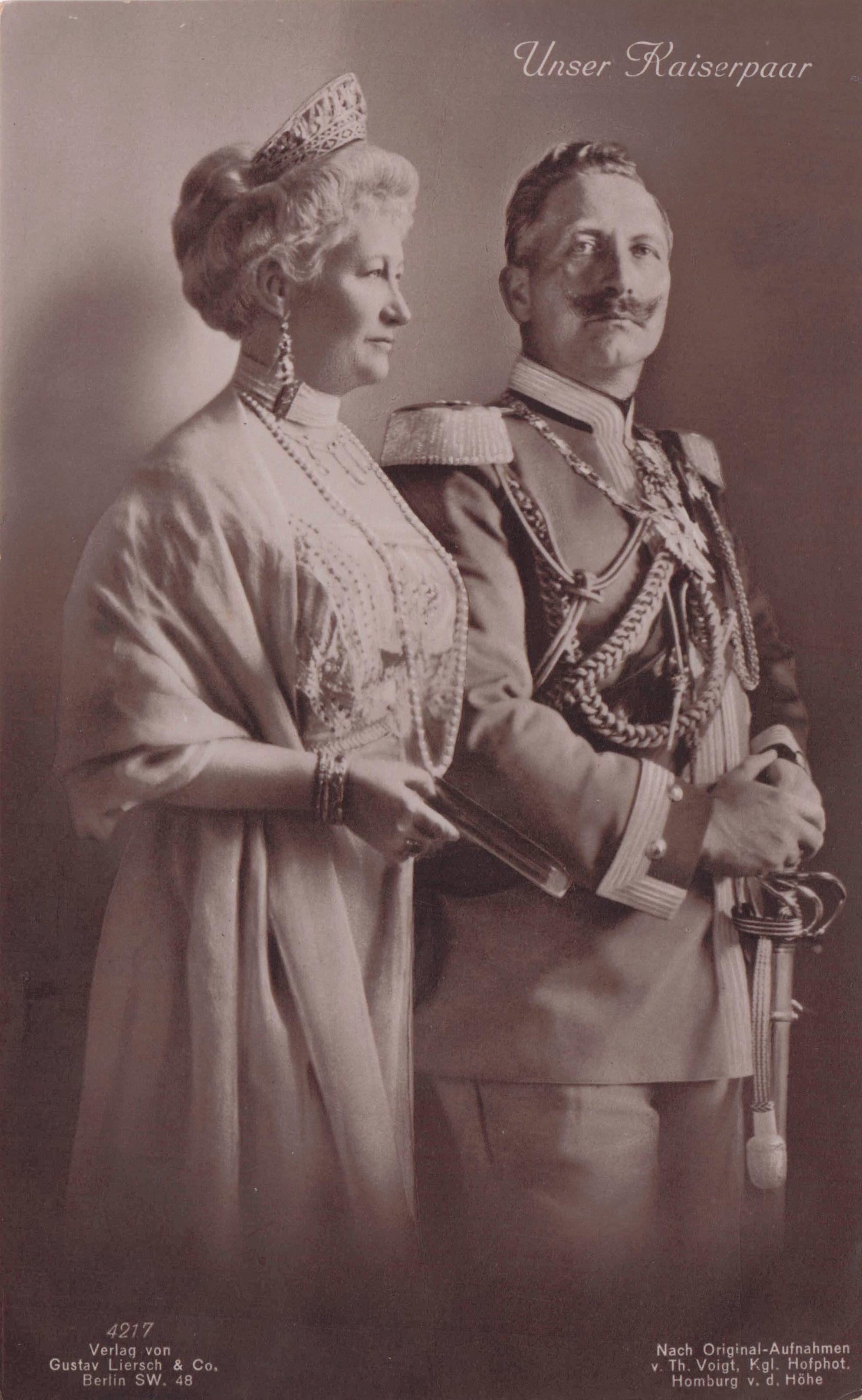 Kaiser Wilhelm II German Emperor Antique Royal Postcard