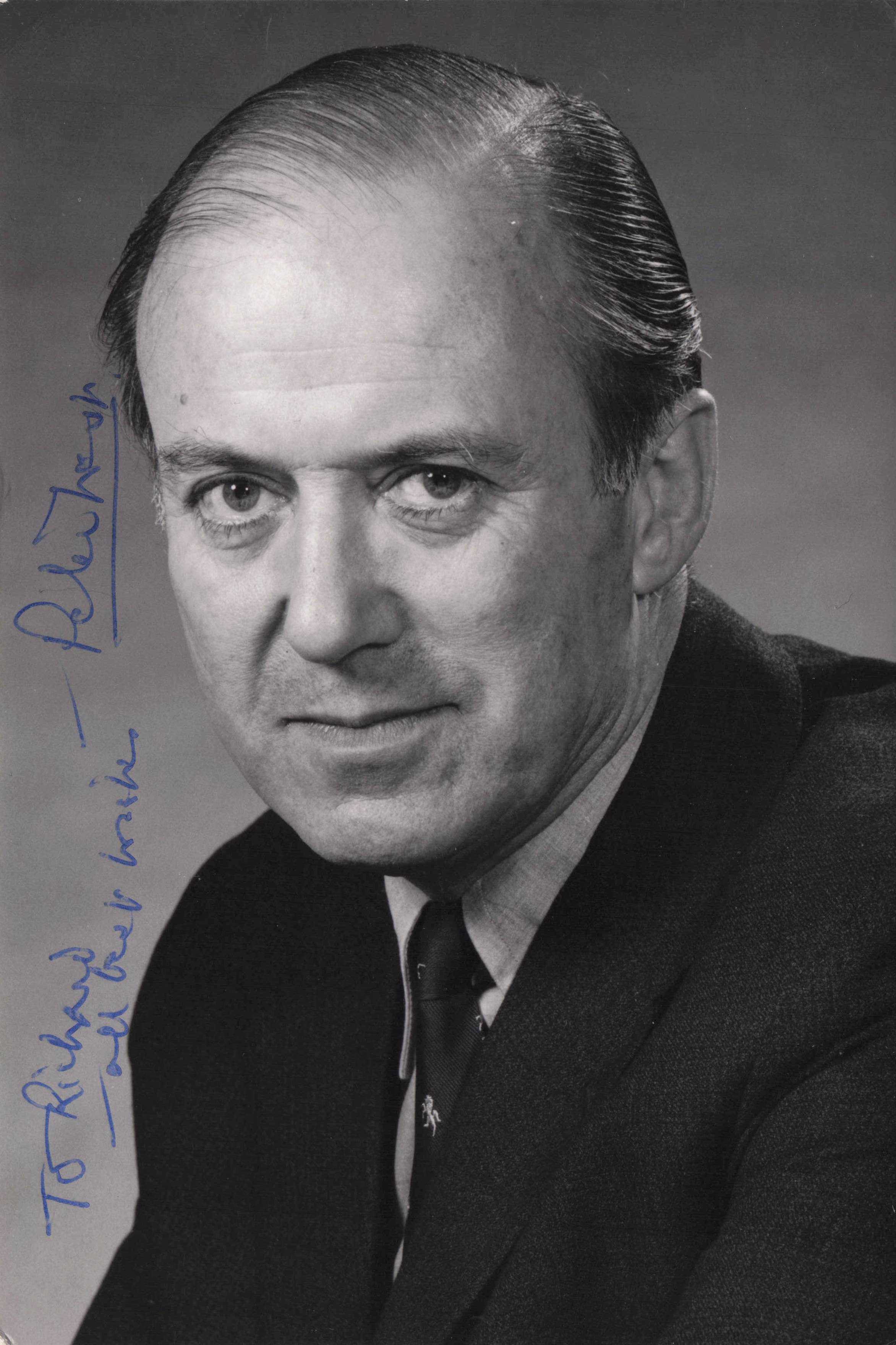 Peter West BBC Sports Commentator Eurovision Song Content Hand Signed Photo