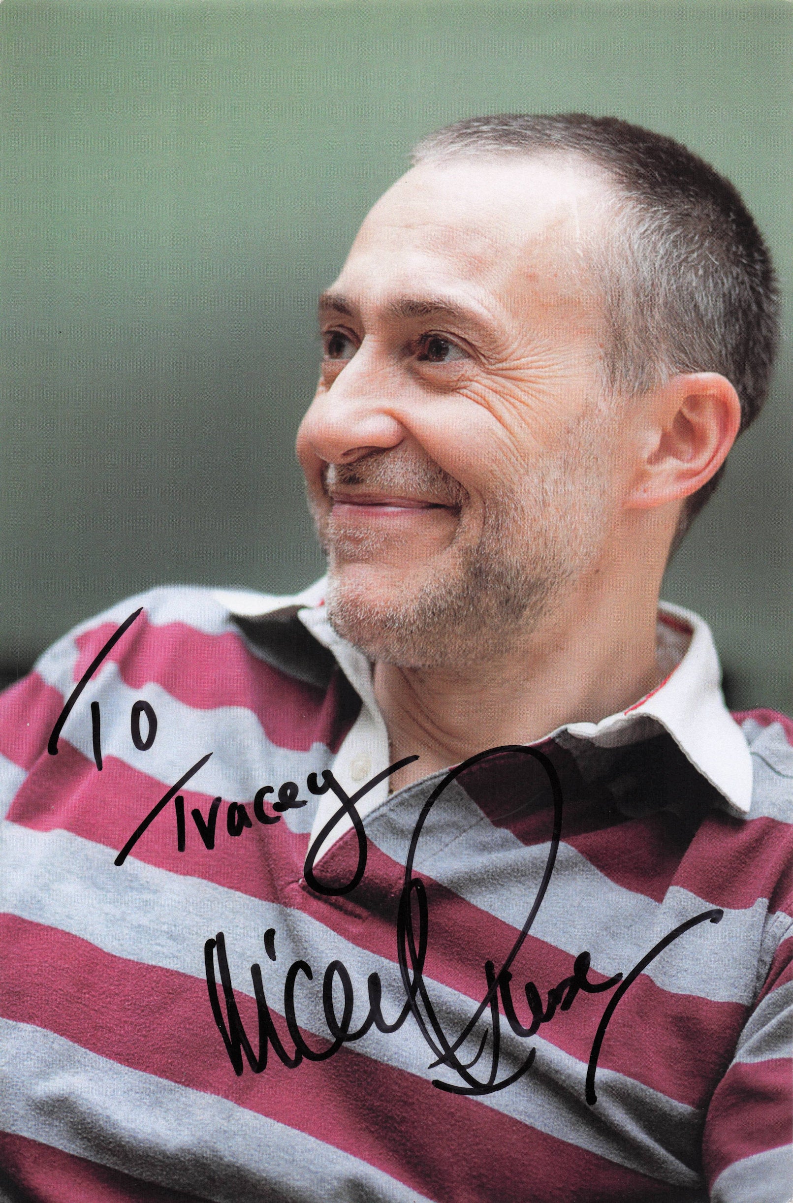 Michel Roux French BBC Masterchef Large Hand Signed Photo Please Read