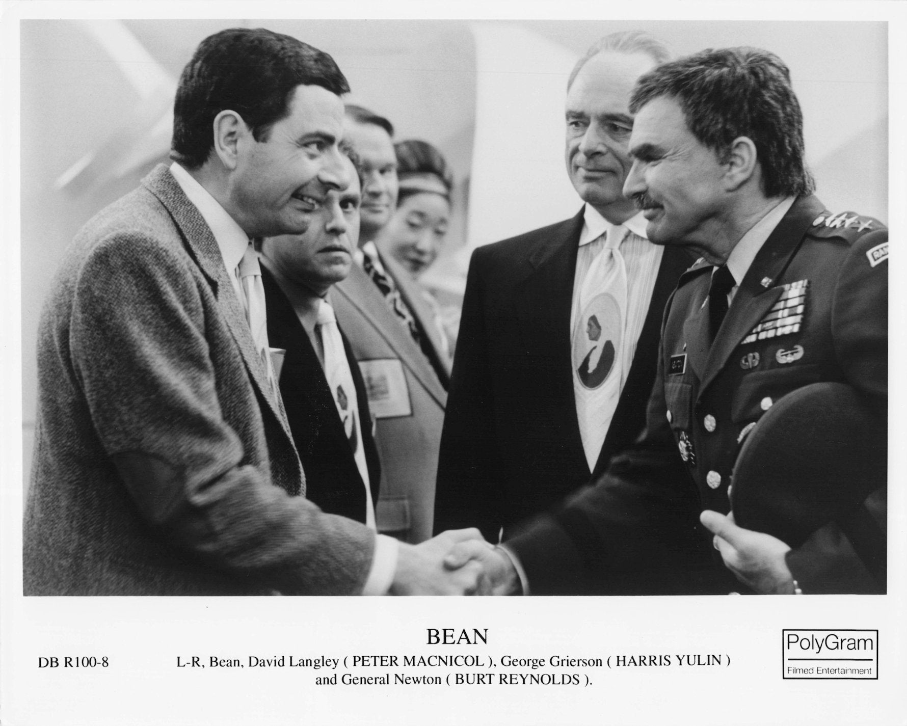 Mr Bean Rowan Atkinson Burt Reynolds Film Media Press Publicity Still Photo