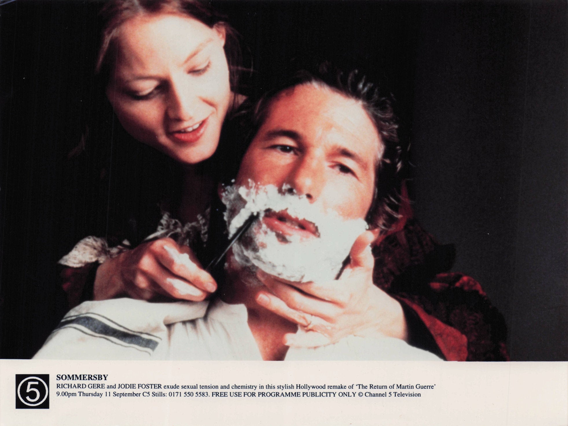 Somersby Richard Gere C5 Television Film Premiere Press Publicity Still Photo