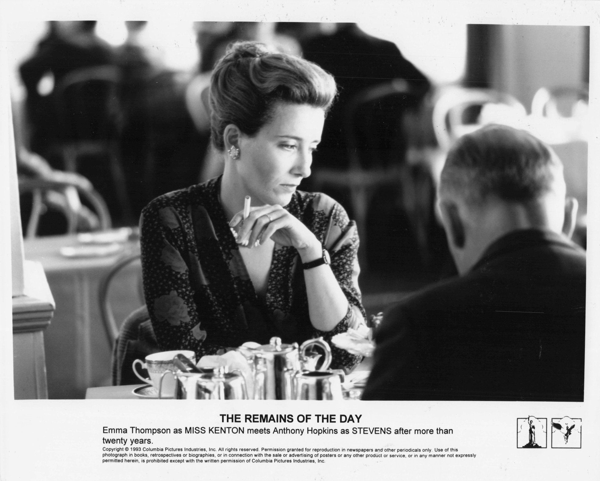The Remains Of The Day Film Anthony Hopkins 9x7 Press Media Publicity Photo