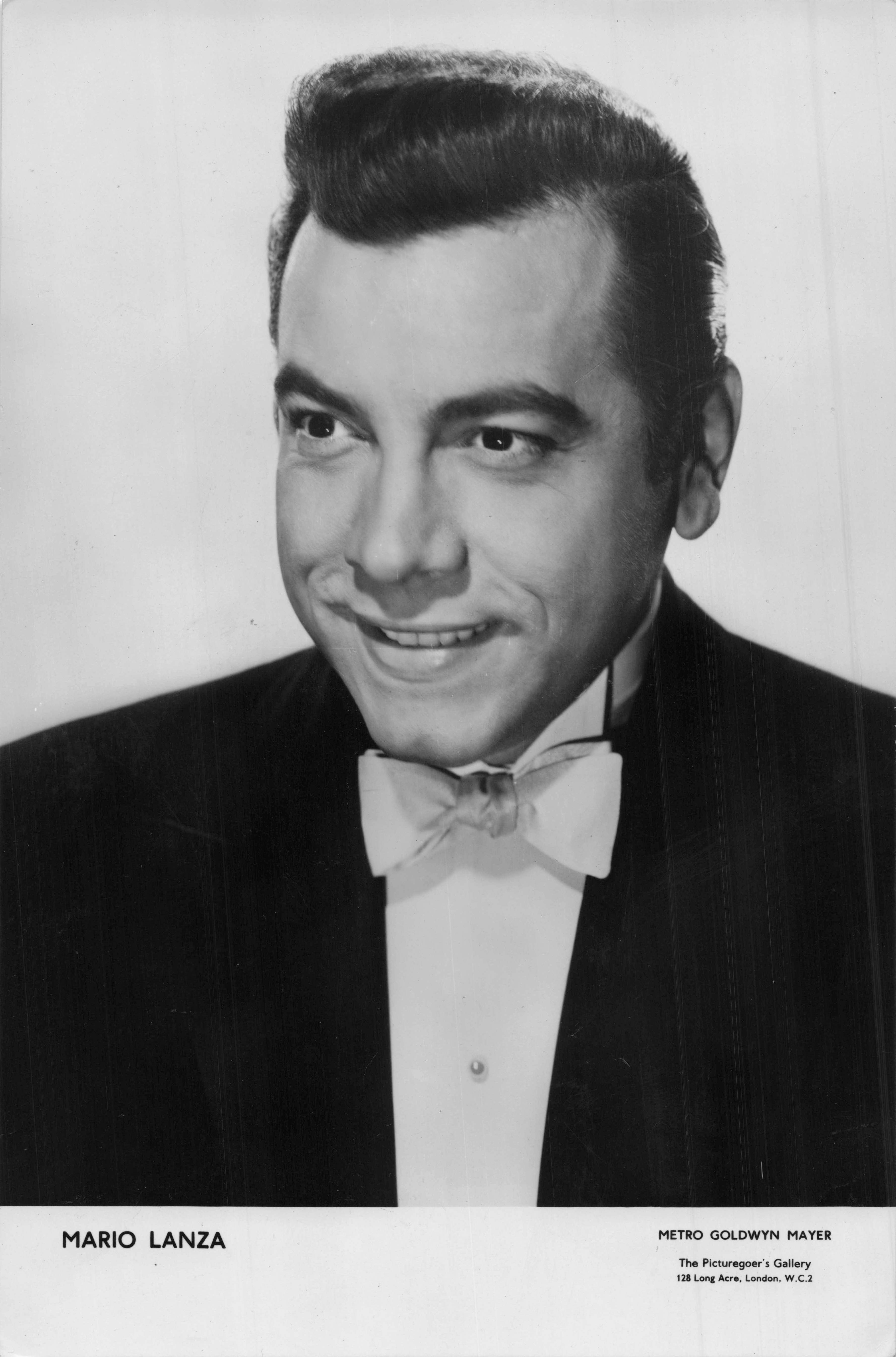 Mario Lanza MGM Film Large Vintage Picturegoer Gallery Photo Card