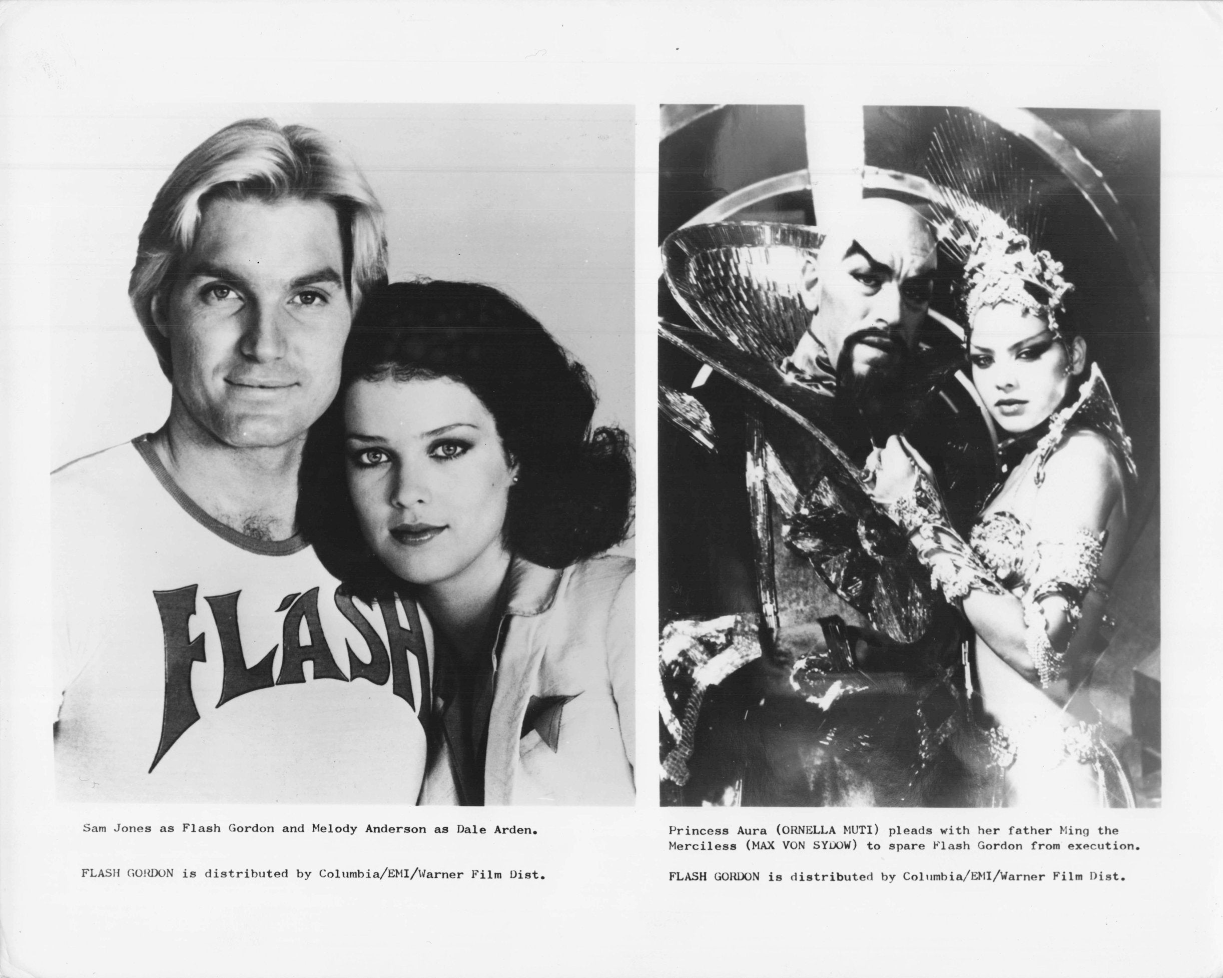 Ming Sam Jones Melody Anderson Vintage Original 10x8 Film Press Movie Photo