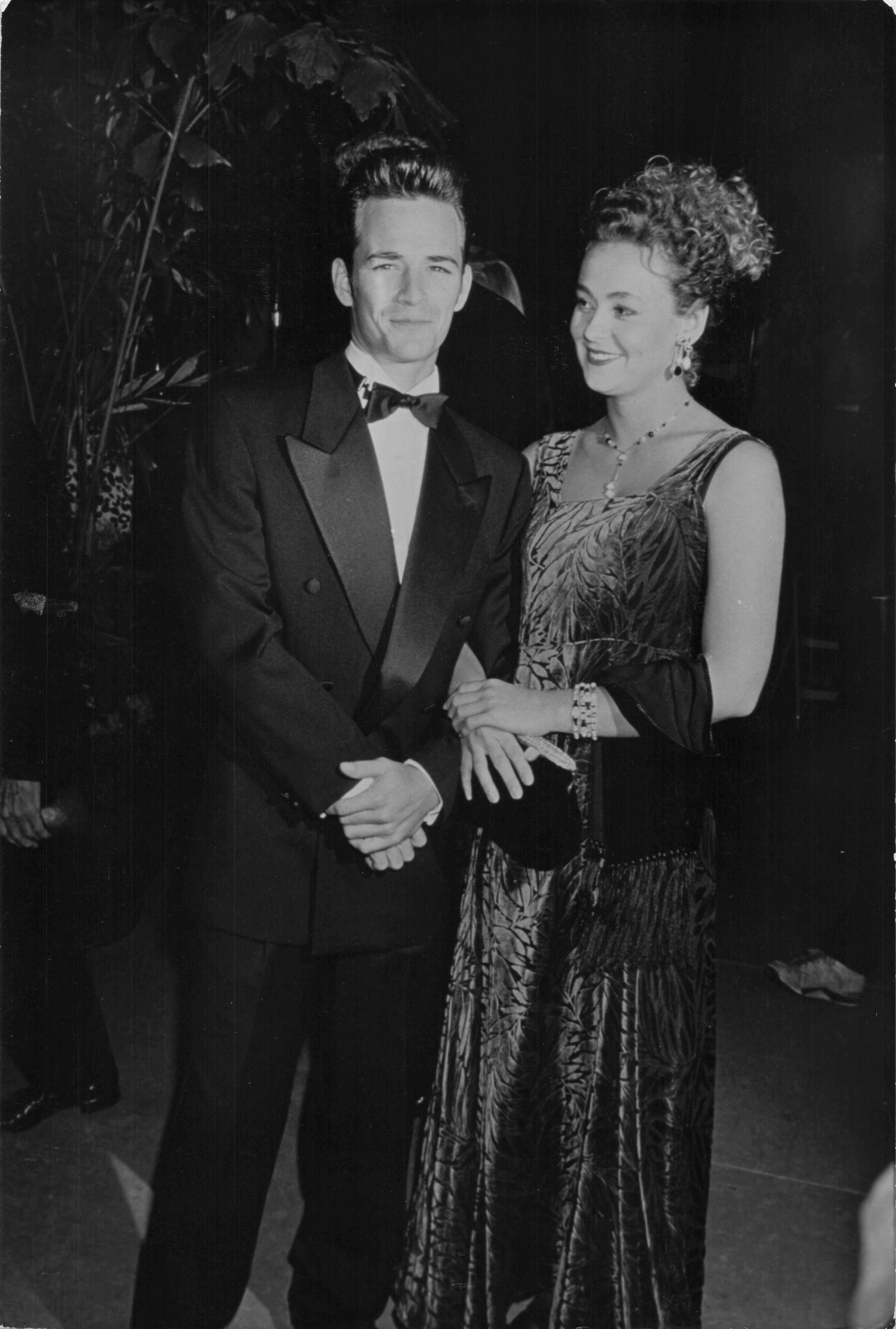Luke Perry of Beverly Hills 90210 at Carousel Of Hope USA 1992 9x6 Press Photo