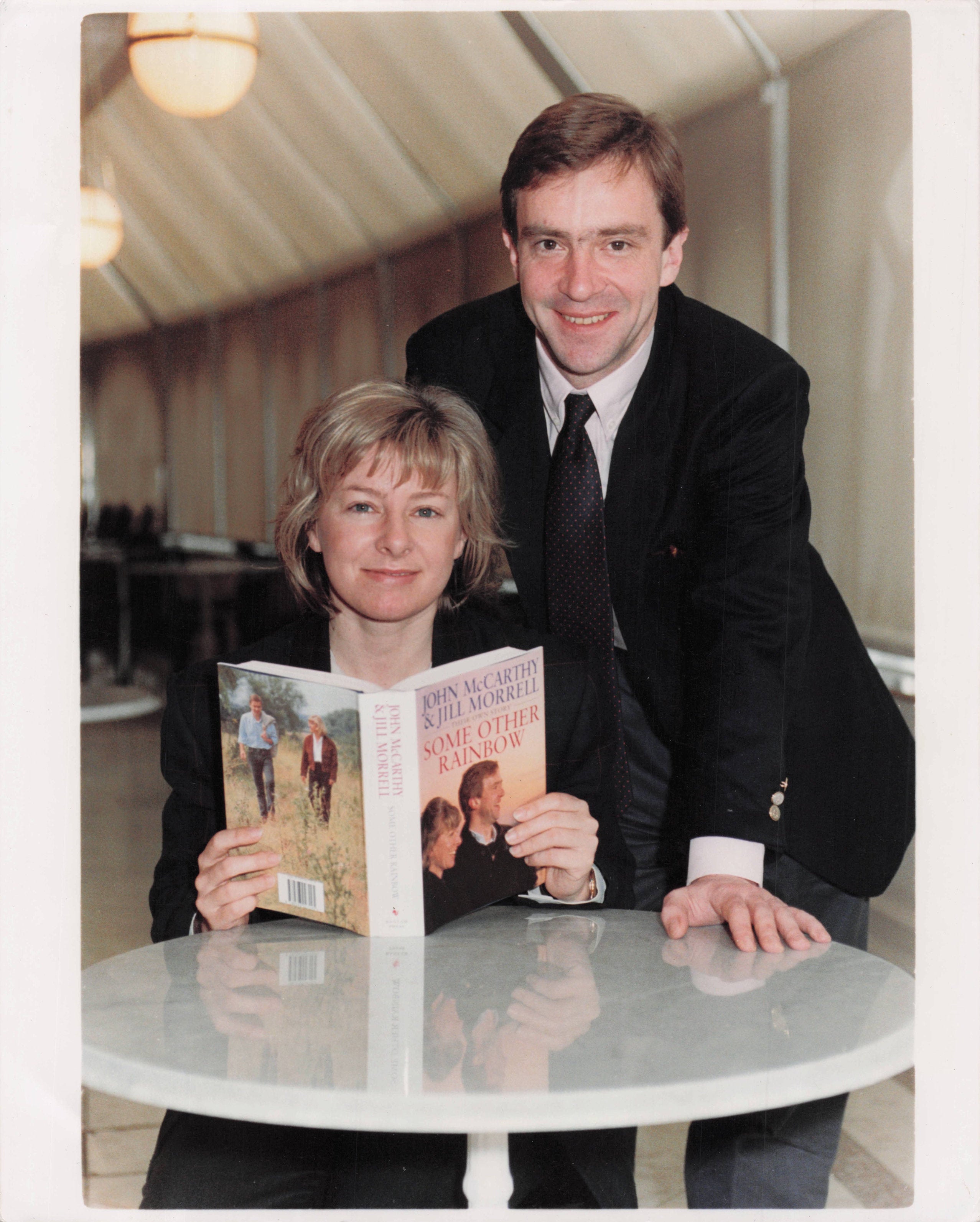 John McCarthy Islam Hostage Book Launch Jill Morrell 9x7 Press Photo