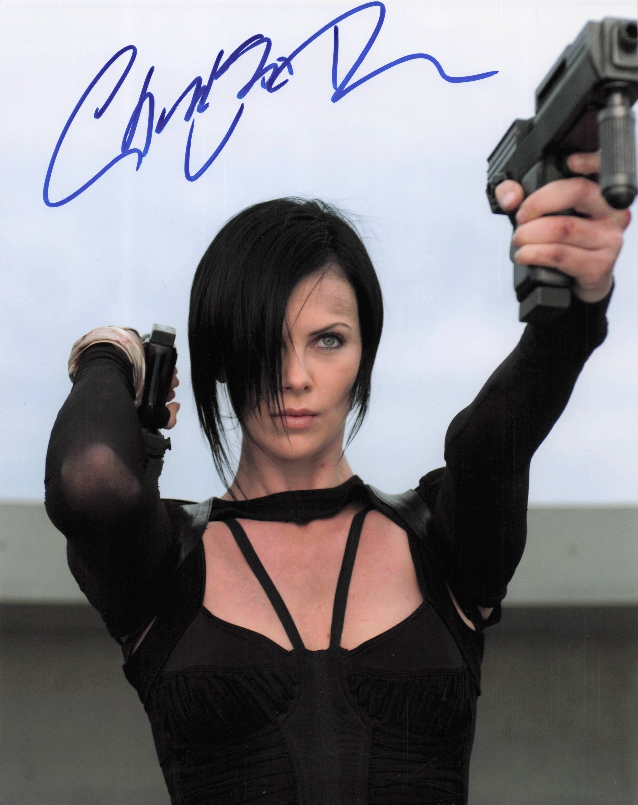 Charlize Theron The Old Guard Max Max Film Stunning 10x8 Hand Signed Photo