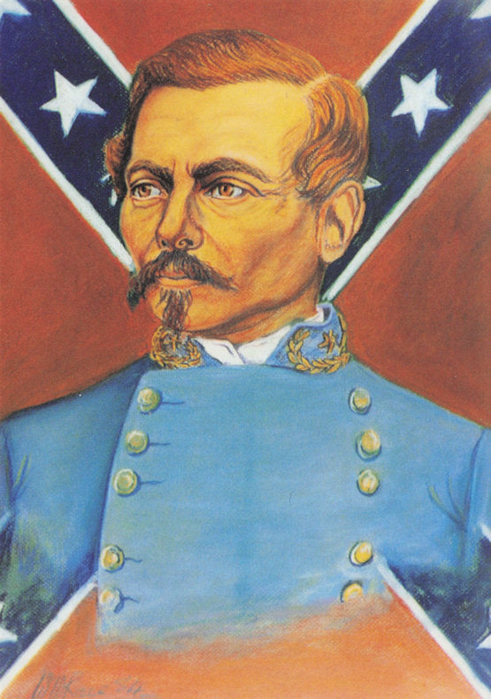 General PGT Beauregard Old American Black Suffrage Civil Rights Painting Postcard