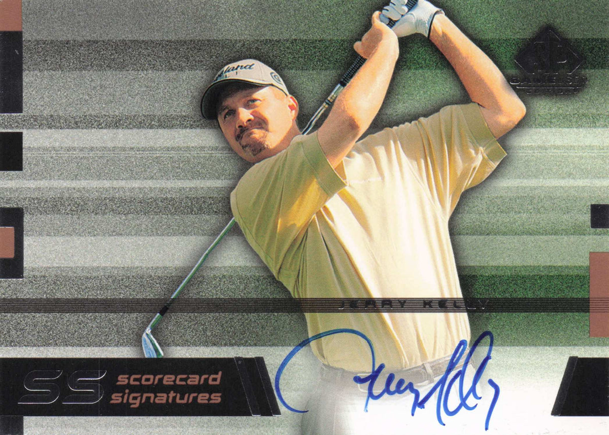 Jerry Kelly Scorecard Signatures Hand Signed Golf Autograph Photo Card