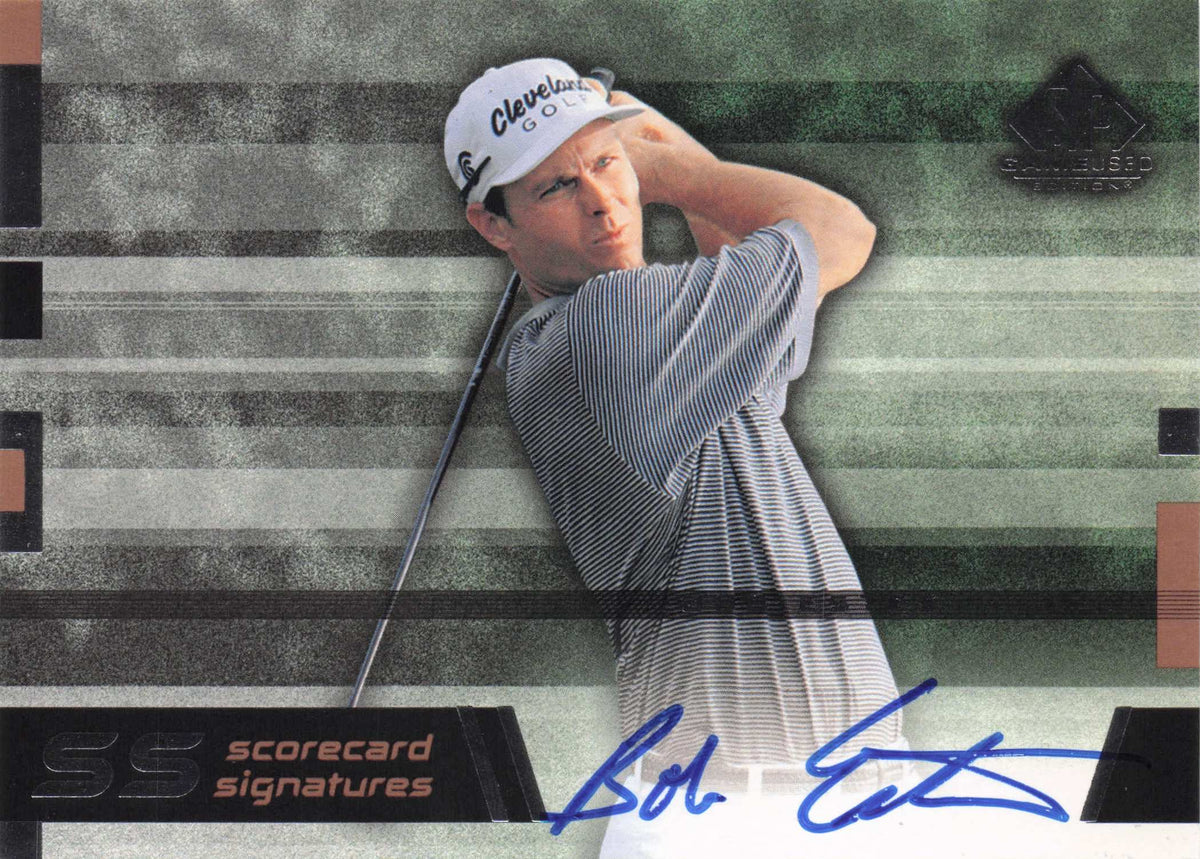 Bob Estes Scorecard Signatures Golf Autograph Hand Signed Photo Card