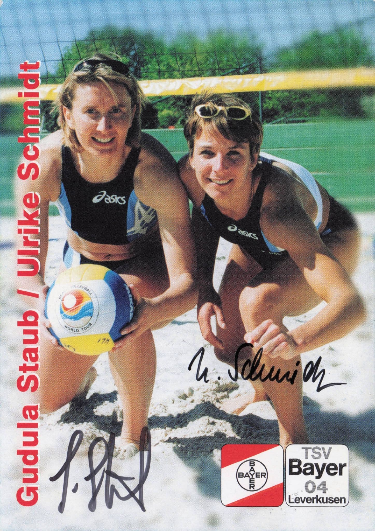 Gubula Staub Ulrike Schmidt German Volleyball MULTI Hand Signed Photo
