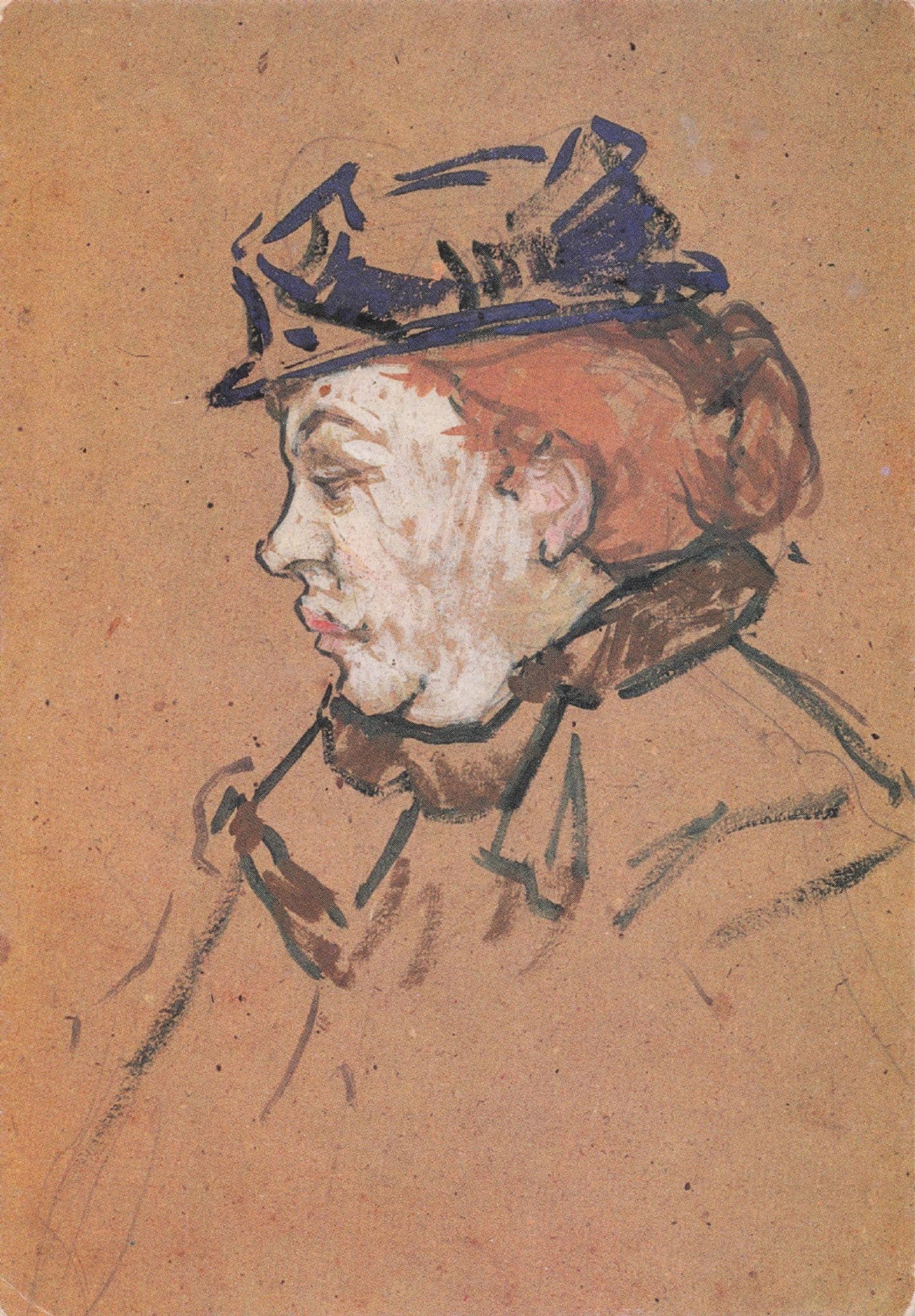Henri De Toulouse Latrec Leeds Castle Moulin Rouge Dancer Postcard