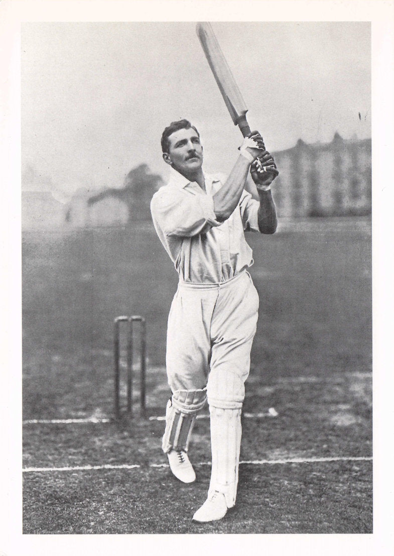 Charles Fry Oxford University Sussex Hampshire Cricket Player Real Photo Postcard