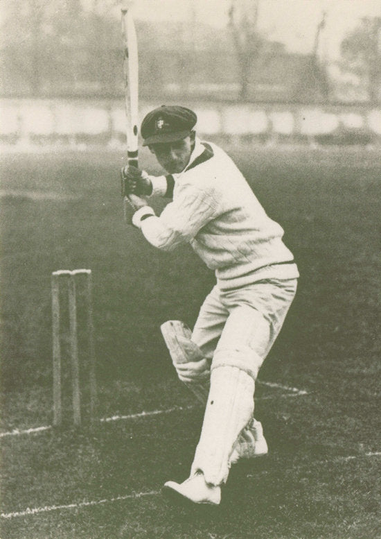 Don Bradman Australia Cricket Vs England 1930 Match Rare Real Photo Postcard