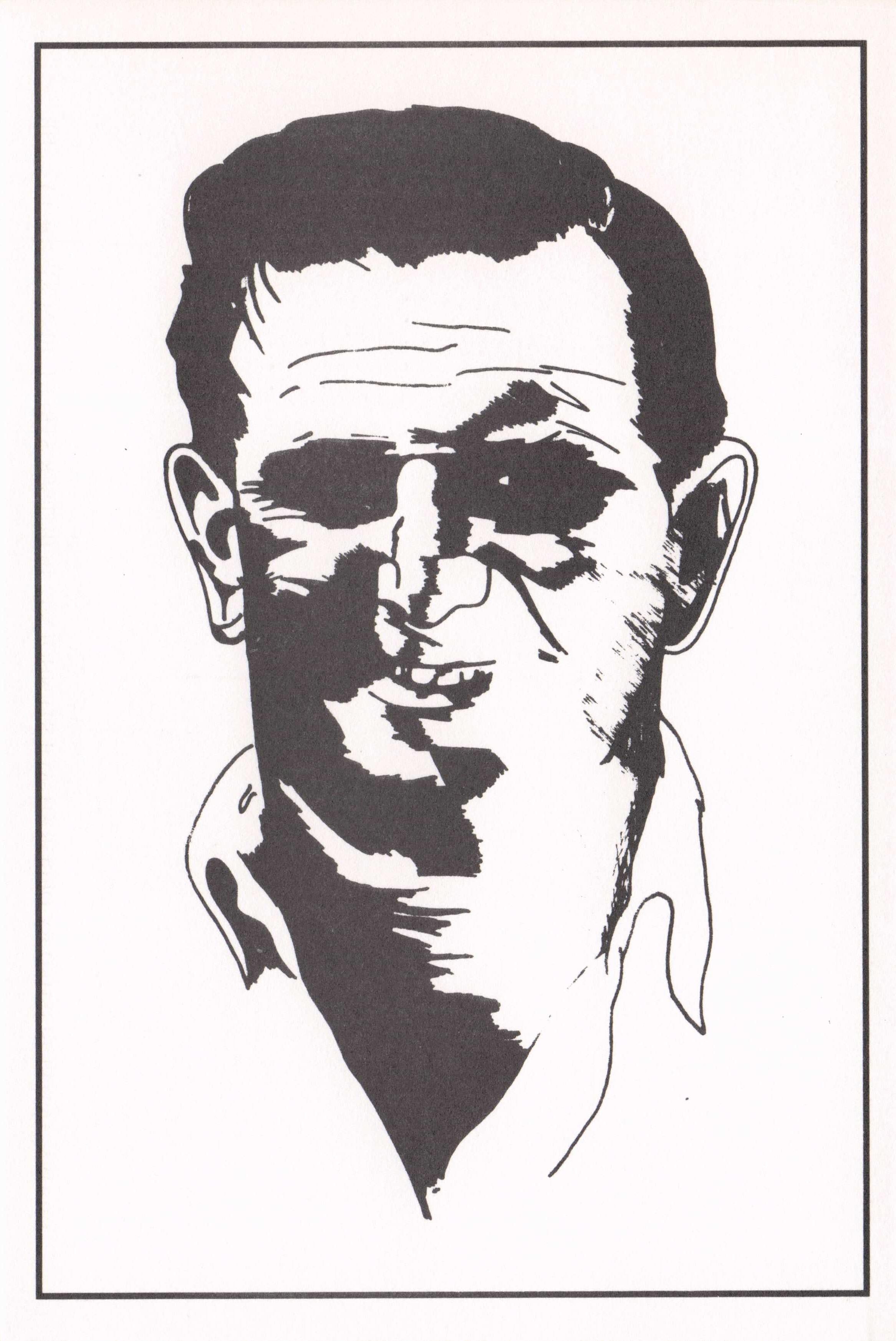 Tom Graveney Gloucestershire Warwickshire Cricket Player Art Painting Postcard