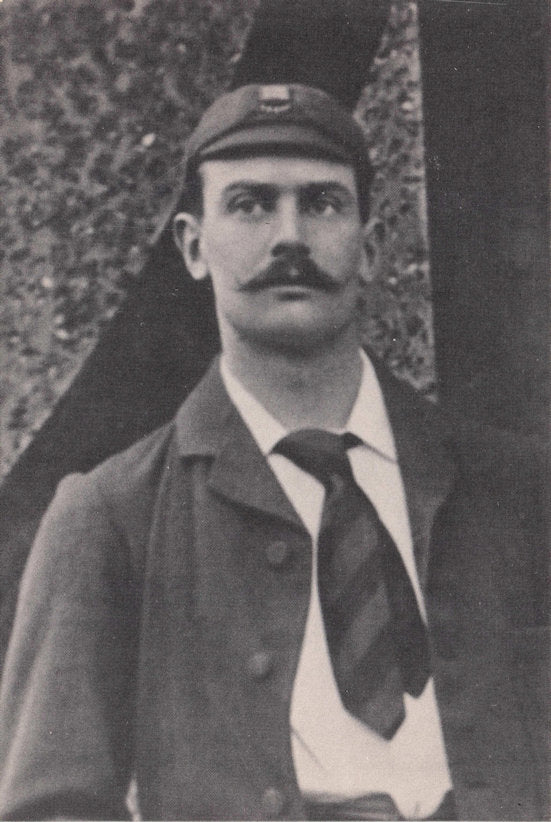 CJ Charles Kortright Essex Victorian Cricket Fast Bowler Rare Photo Postcard