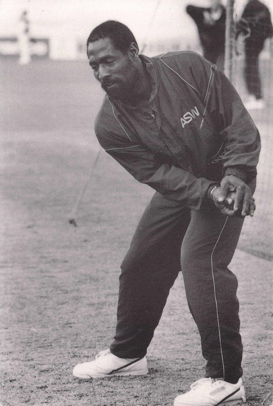 Viv Richards West Indies Cricket International Team Playing Golf Photo Postcard