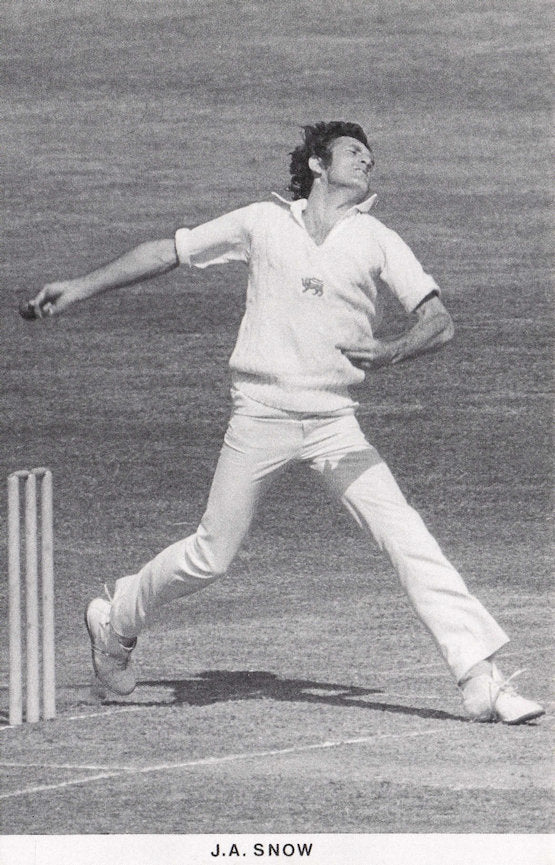 John Snow Durham Cricket Team Cricket England International Photo Postcard
