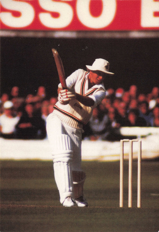 David Gower Leicester Cricket Team England International Photo Postcard