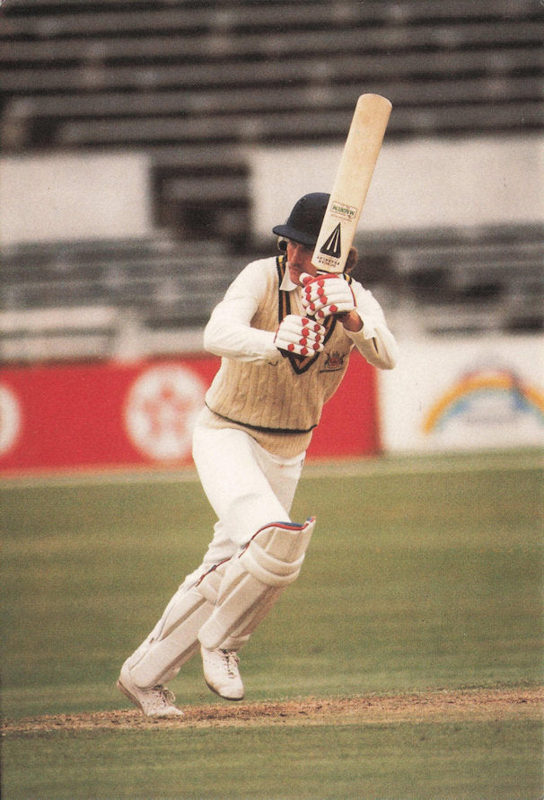 Chris Broad Nottinghamshire Cricket Team England International Photo Postcard