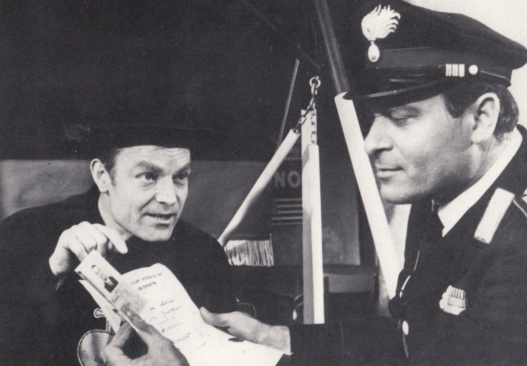 I Racconti Del Maresciallo Turi Ferro Military 1960s War Italian TV Series Postcard