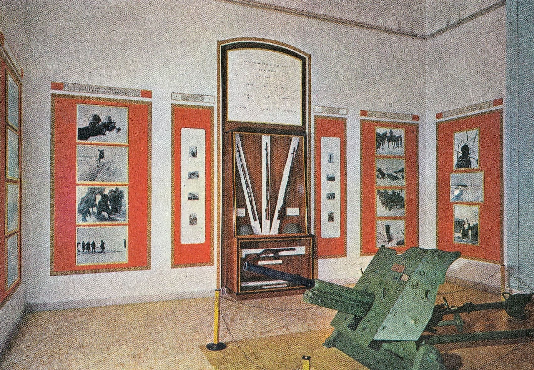 Italian Expeditionary Corps in Russia Military Museo Storico Della Fanteria Postcard