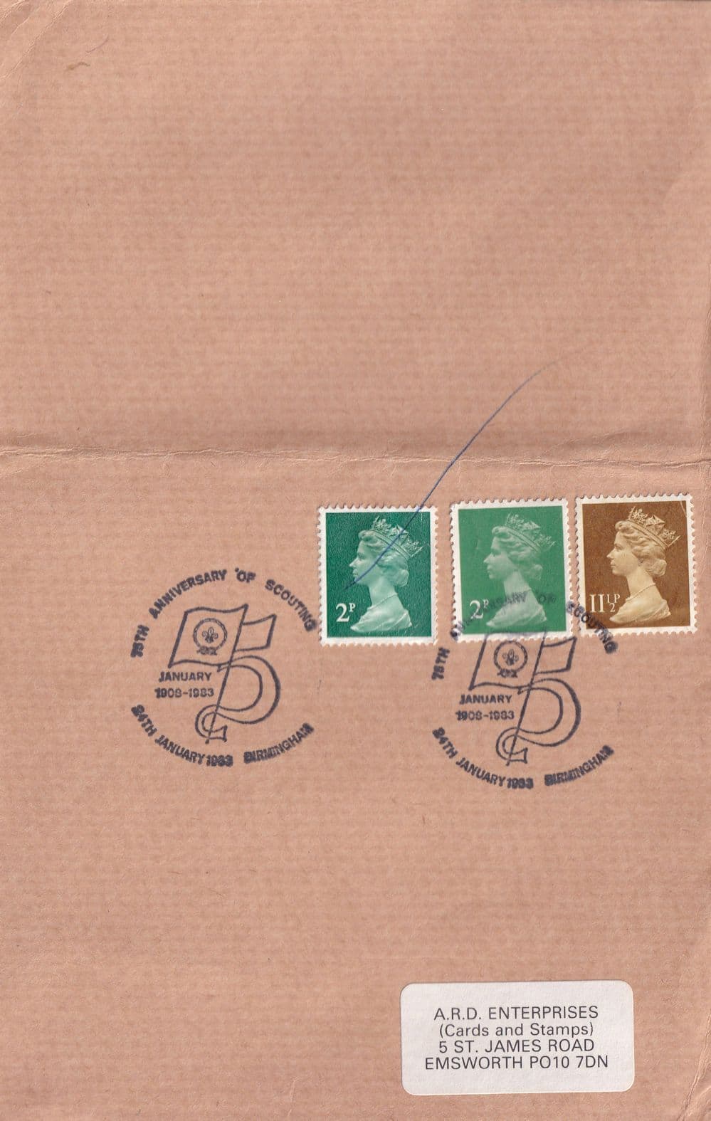 35th Anniversary Of Scouting Boy Scouts Cover