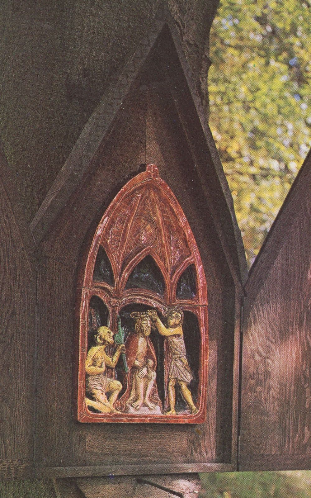 3rd Sorrowful Mystery The Crowning Of Thorns Crucifixion Kent Postcard