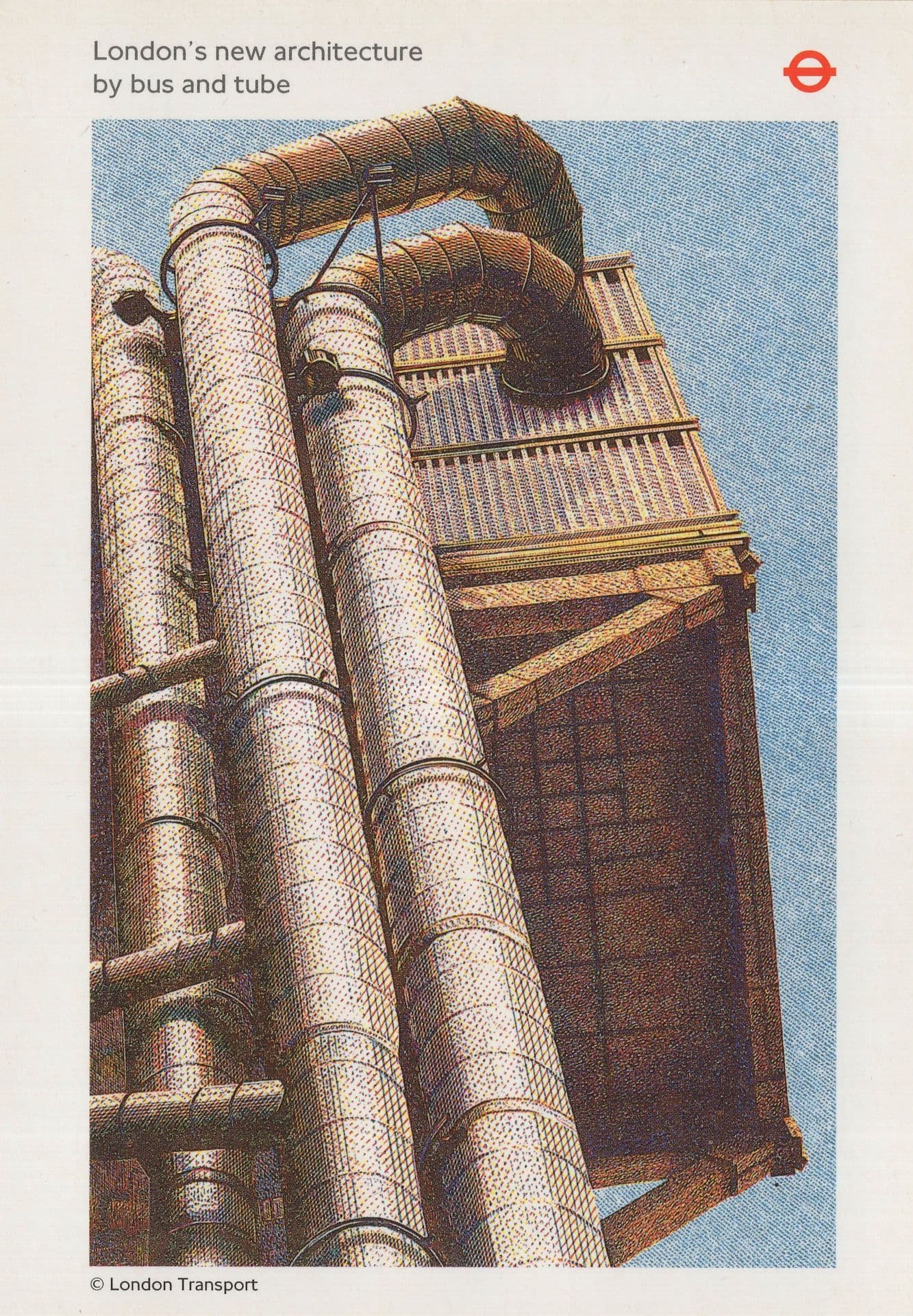 Lloyds Of London Architect Transport Painting Art Poster Postcard