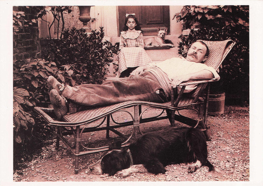 Vers Cahors France Jean Henry Victorian French Siesta Photo Postcard